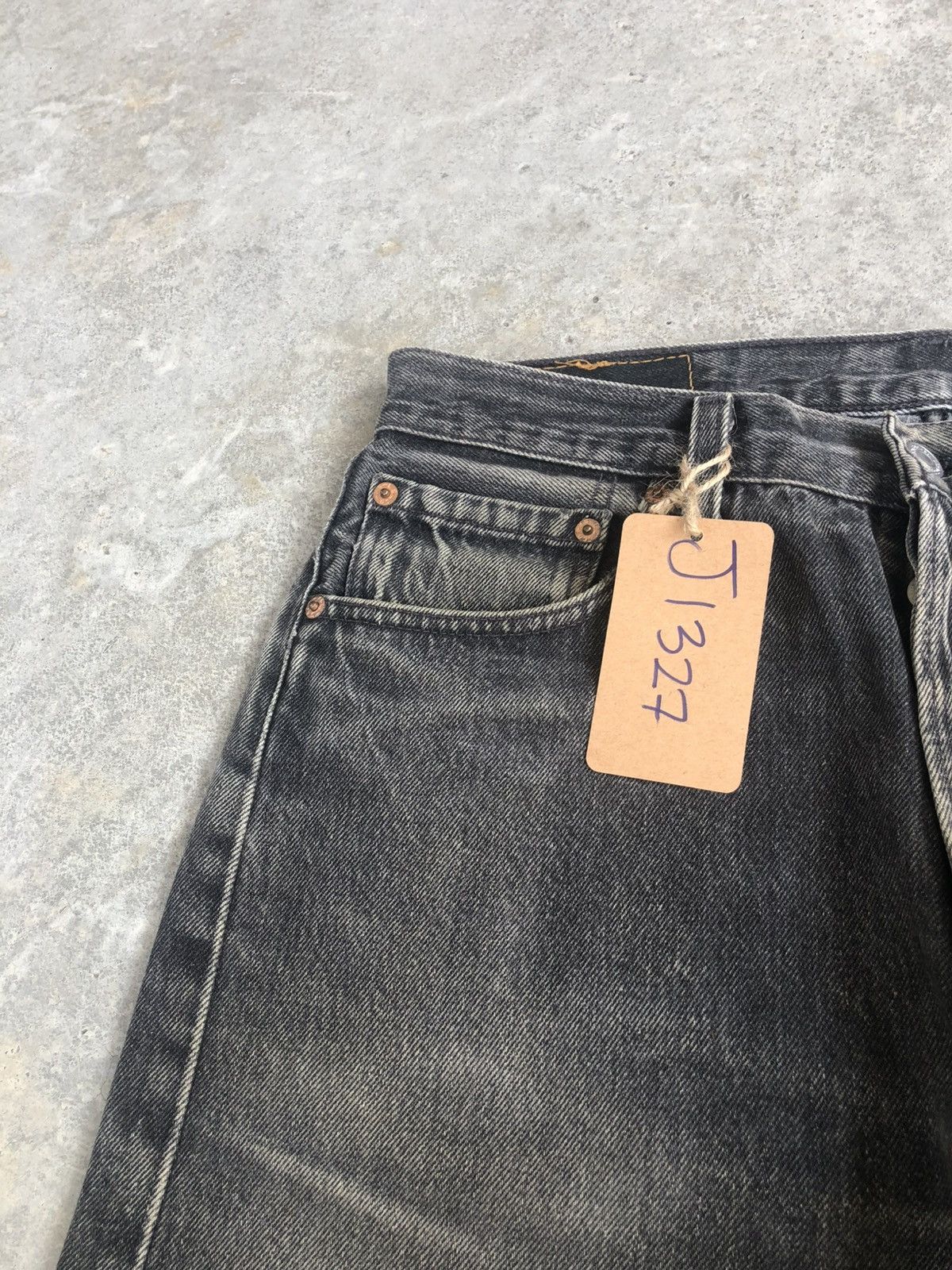 If Six Was Nine Vintage 90’s Levi’s 501 Distressed Denim Size US 32 / EU 48 - 13 Thumbnail