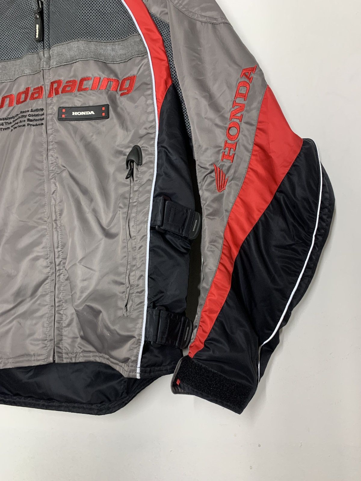 Honda Vintage HONDA RACING Padded Biker Jacket Size US M / EU 48-50 / 2 - 5 Thumbnail