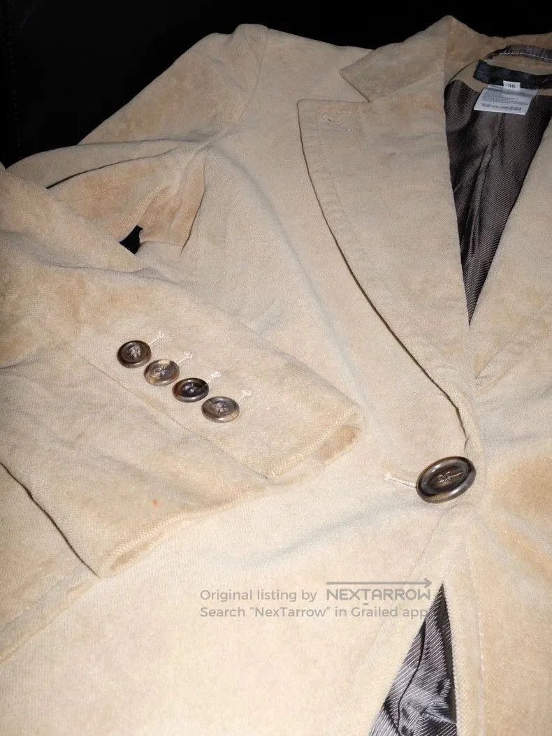 Ann Demeulemeester Ann Demeulemeester Corduroy Blazer. Size US XS / EU 42 / 0 - 4 Thumbnail