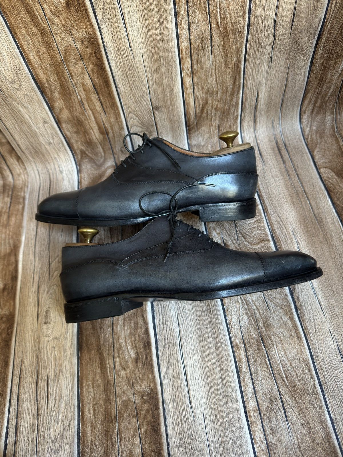 Berluti Richelieu patina leather oxford Size US 8.5 / EU 41-42 - 3 Thumbnail