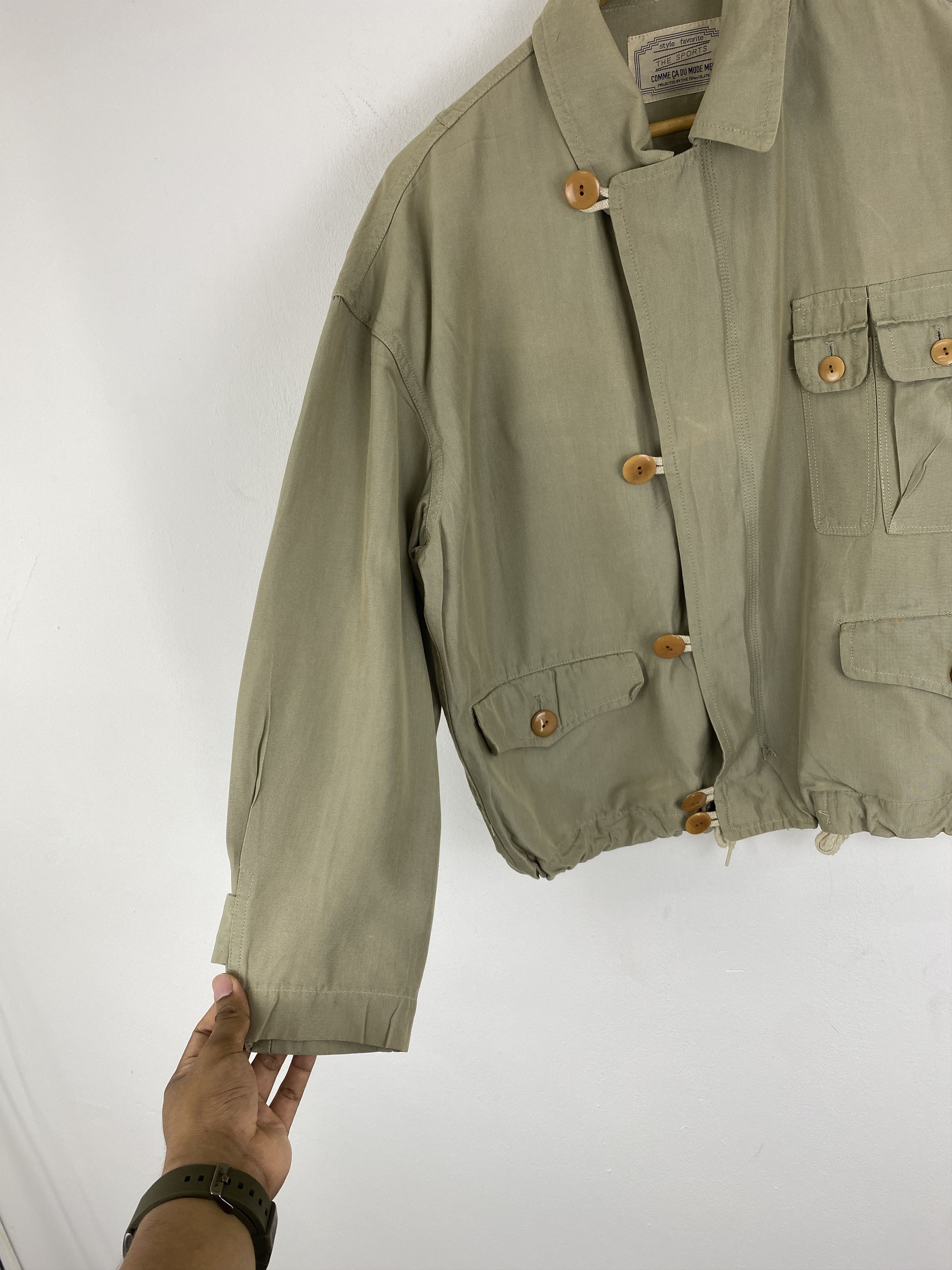 Comme Ca Ism × Japanese Brand × Vintage Vintage Comme Ca Du Multi Pocket Zipper up Jacket Size US XL / EU 56 / 4 - 11 Thumbnail