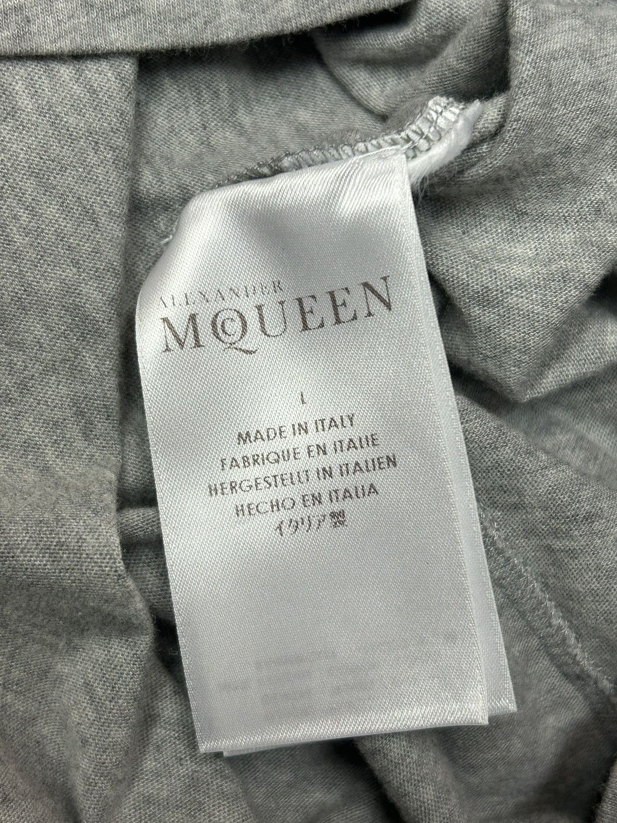 Alexander McQueen Alexander Mcqueen Graphic Skull T-Shirt Size US L / EU 52-54 / 3 - 4 Thumbnail
