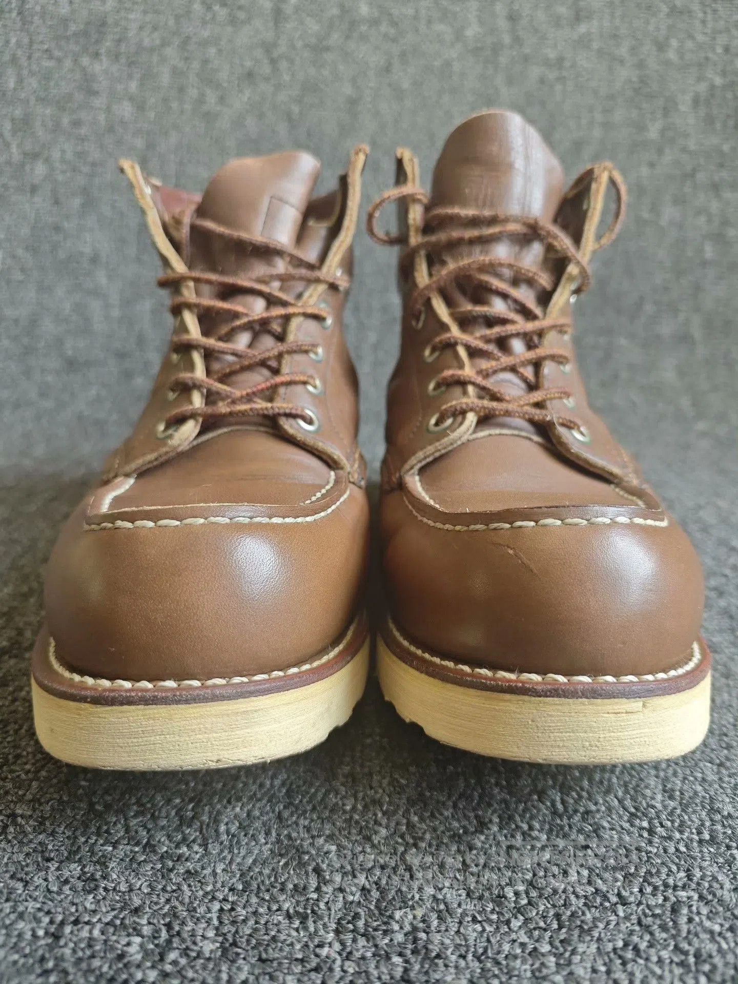 Red Wing Red Wing 8855 Chocolate Work Boots. Size US 8 / EU 41 - 2 Thumbnail