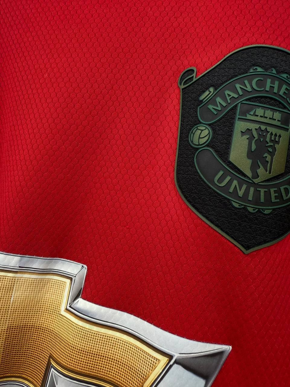 Adidas MANCHESTER UNITED HOME FOOTBALL SHIRT SOCCER JERSEY Size US M / EU 48-50 / 2 - 4 Thumbnail
