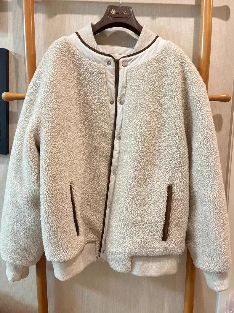 Loro Piana Loro Piana Holiday double-sided cashmere flight jacket Size US M / EU 48-50 / 2 - 2 Thumbnail