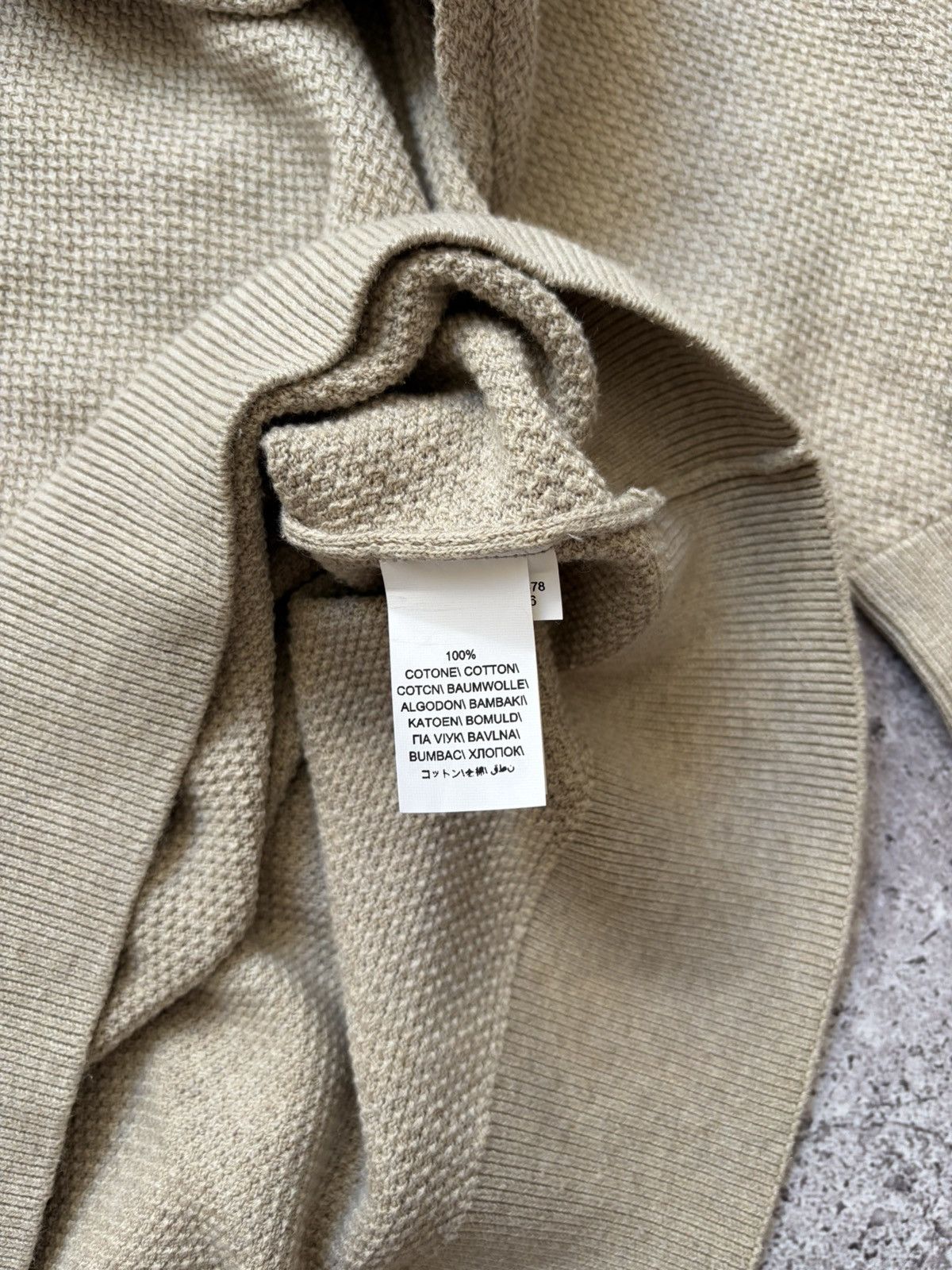 Brunello Cucinelli Brunello Cucinelli Beige Sweater Size US L / EU 52-54 / 3 - 6 Thumbnail