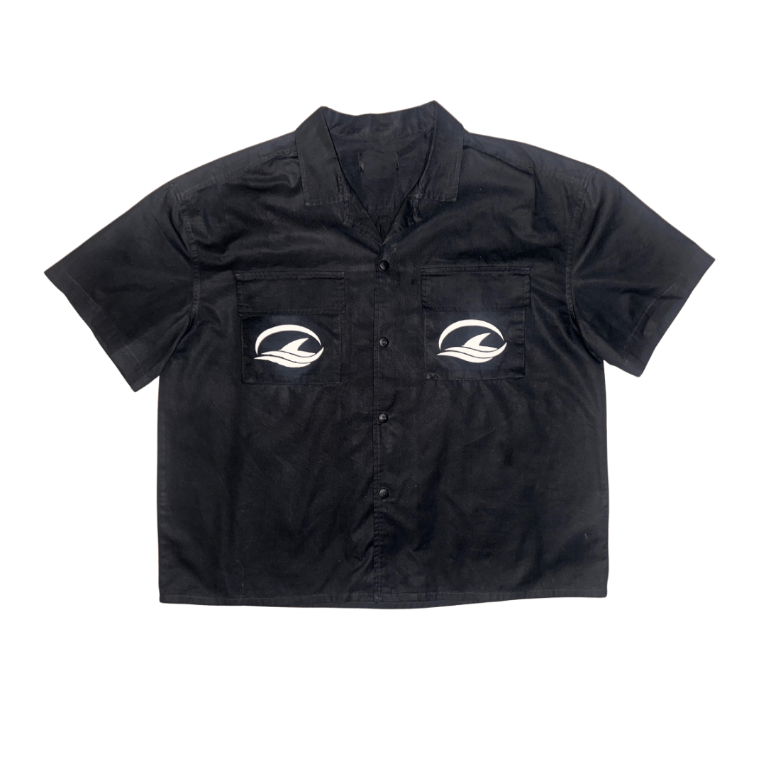 Other Shark On Land Black Current Button Up Size US S / EU 44-46 / 1 - 1 Preview