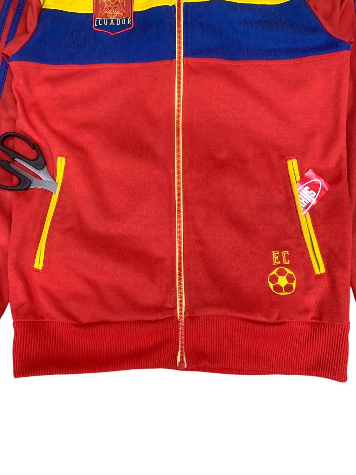 Adidas × Vintage Adidas ecuador tracktop rare Size US S / EU 44-46 / 1 - 5 Thumbnail