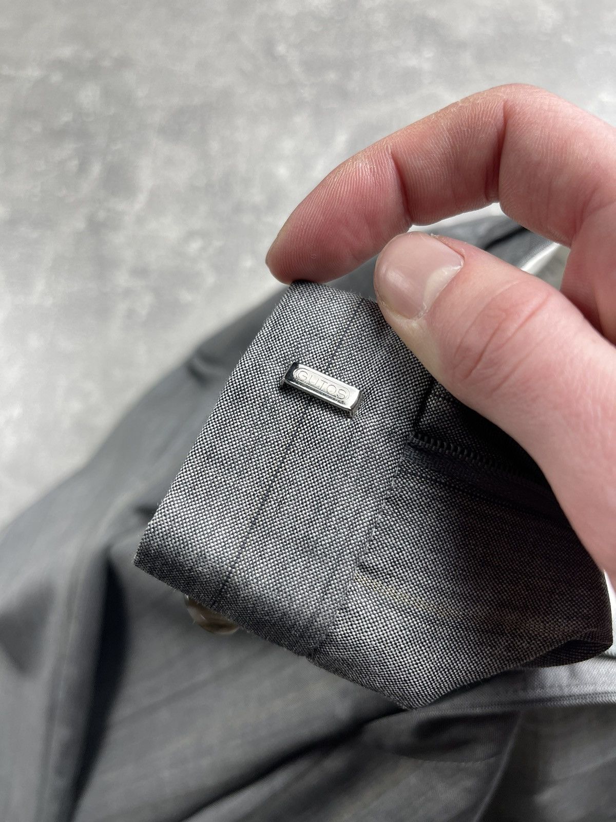 Yves Saint Laurent Yves Saint Laurent Difusion Hommes Double-Breasted Wool Suit Size 48R - 22 Thumbnail