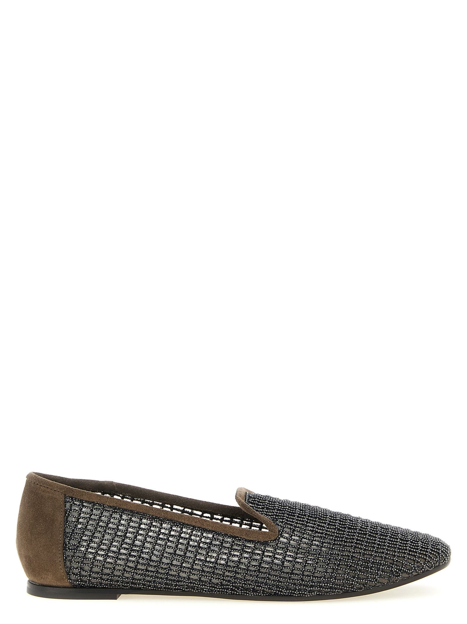 Brunello Cucinelli 'Embroidery' Mesh Loafers Size US 8 / IT 38 - 1 Thumbnail