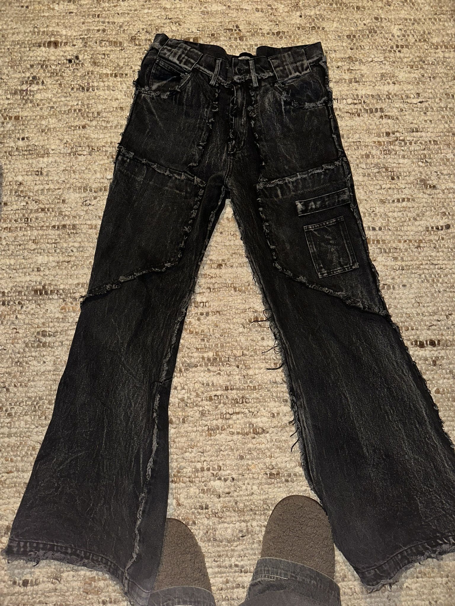 No Faith Studios No Faith Studio Flare Jeans Size US 30 / EU 46 - 2 Thumbnail