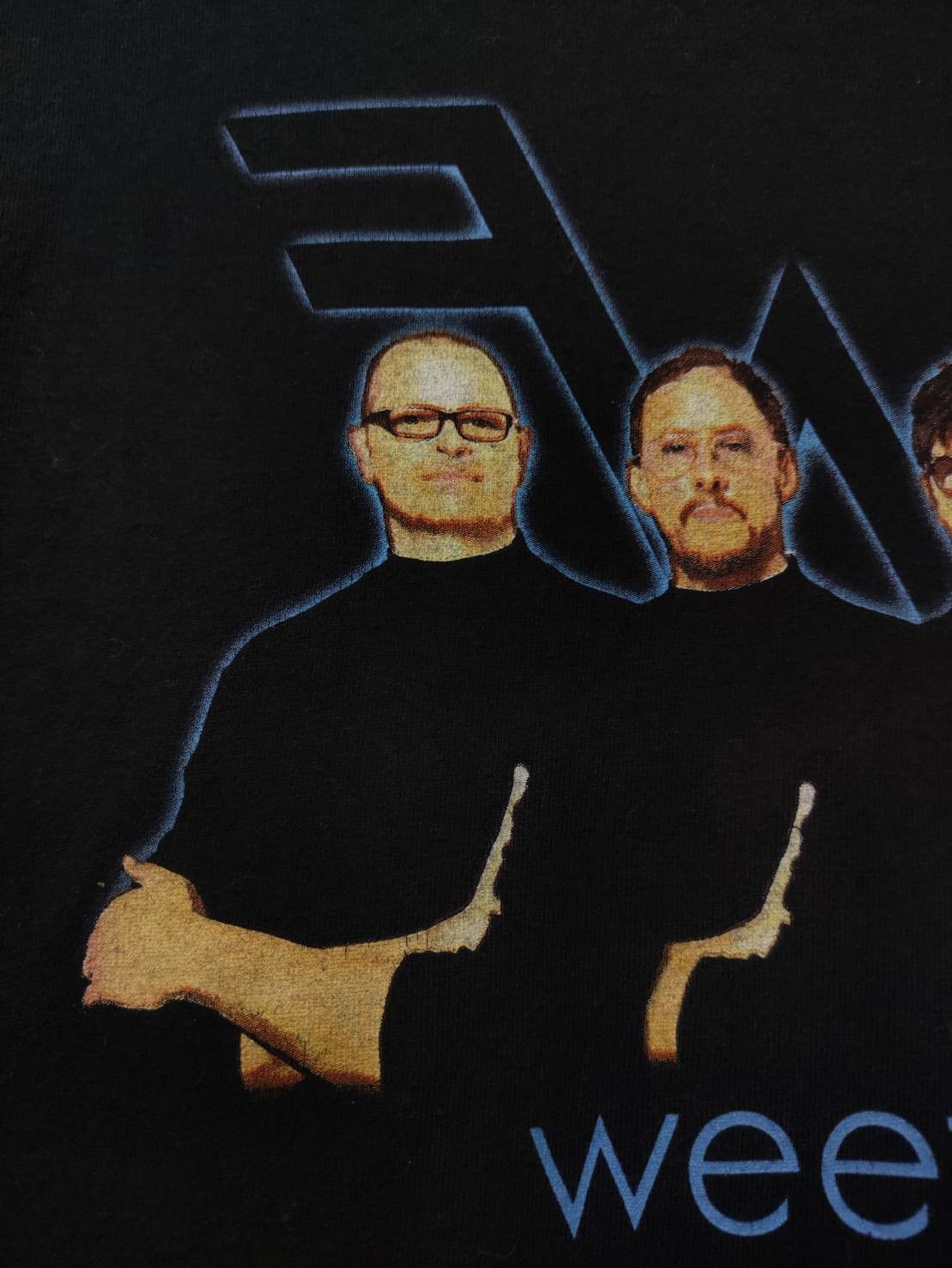 Band Tees Weezer OK Human Album " Grapes of Wrath " Single Promo Size US L / EU 52-54 / 3 - 4 Thumbnail