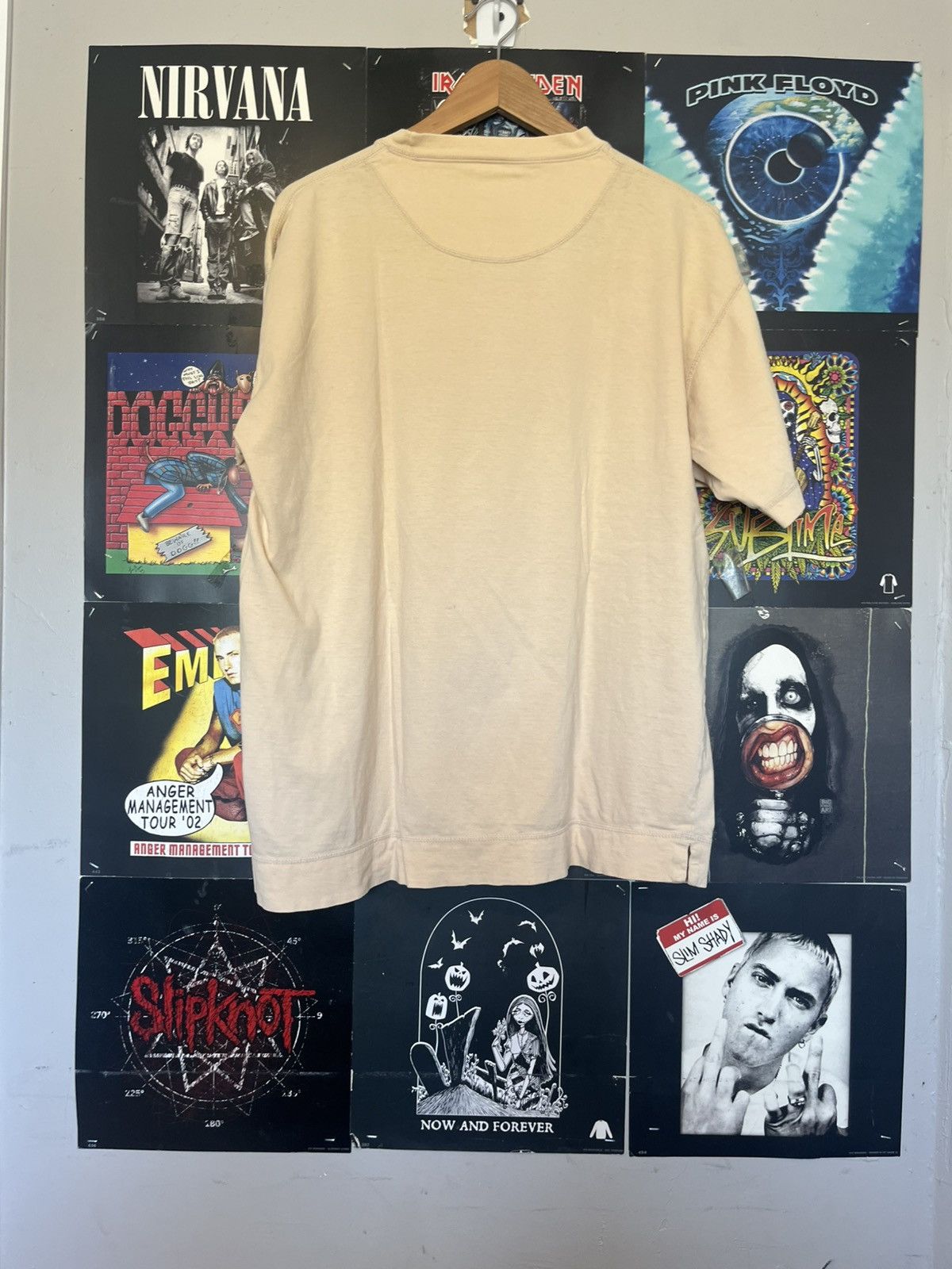 Other Vintage 90’s Cream Essential oversized boxy tee shirt Size US XL / EU 56 / 4 - 5 Thumbnail