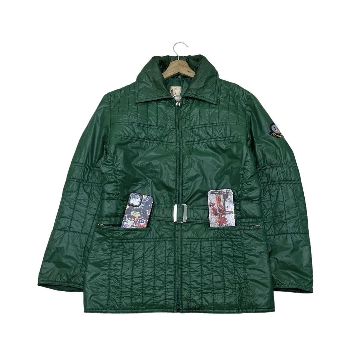 Asics 🔥Vintage Moncler Asic Puffer Down Jacket Size M / US 6-8 / IT 42-44 - 3 Thumbnail
