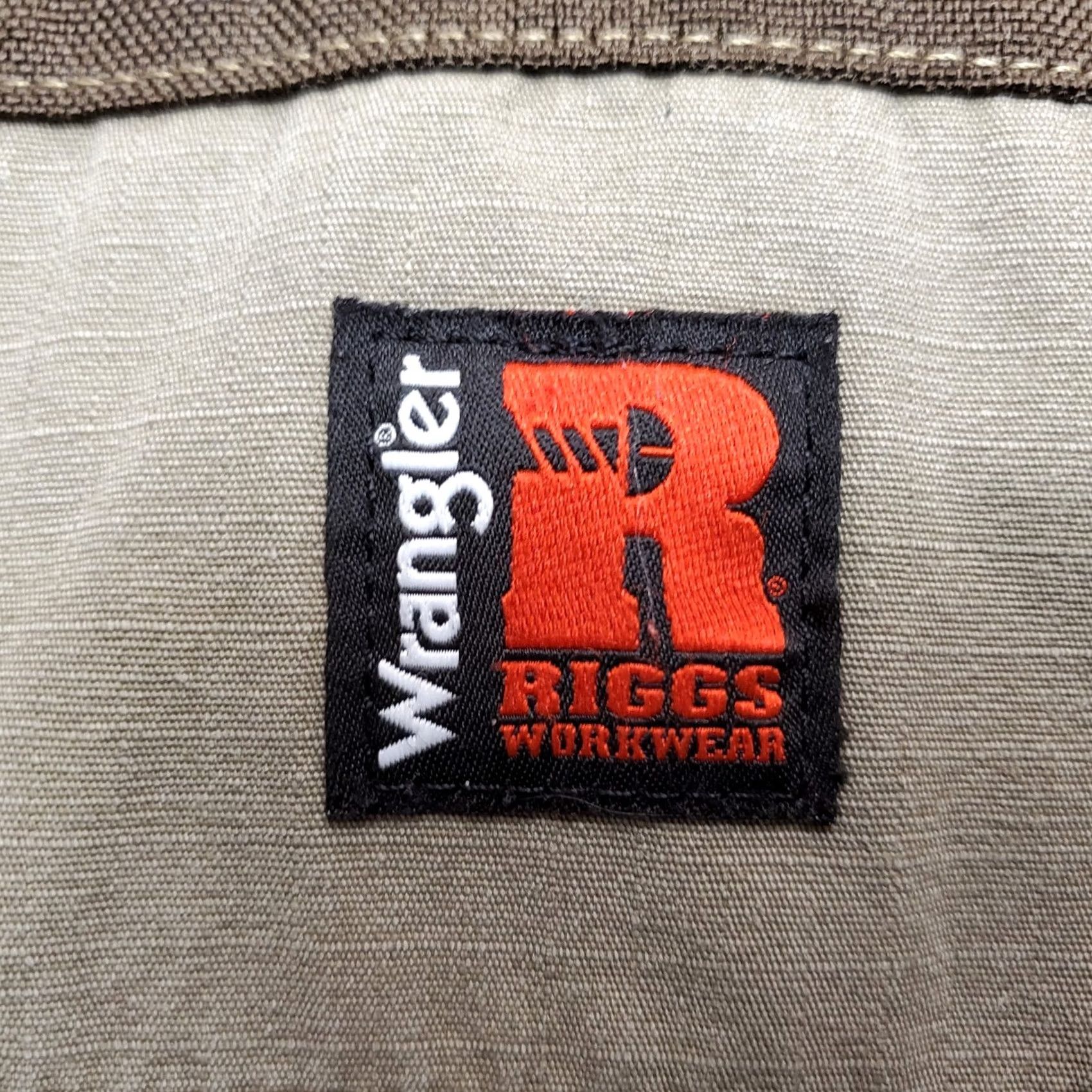 Wrangler Wrangler Pants Mens 42x32 Green Riggs Workwear Carpenter Cargo Ripstop Canvas 5-Pocket Utility Belt Loops Size US 42 / EU 58 - 6 Thumbnail