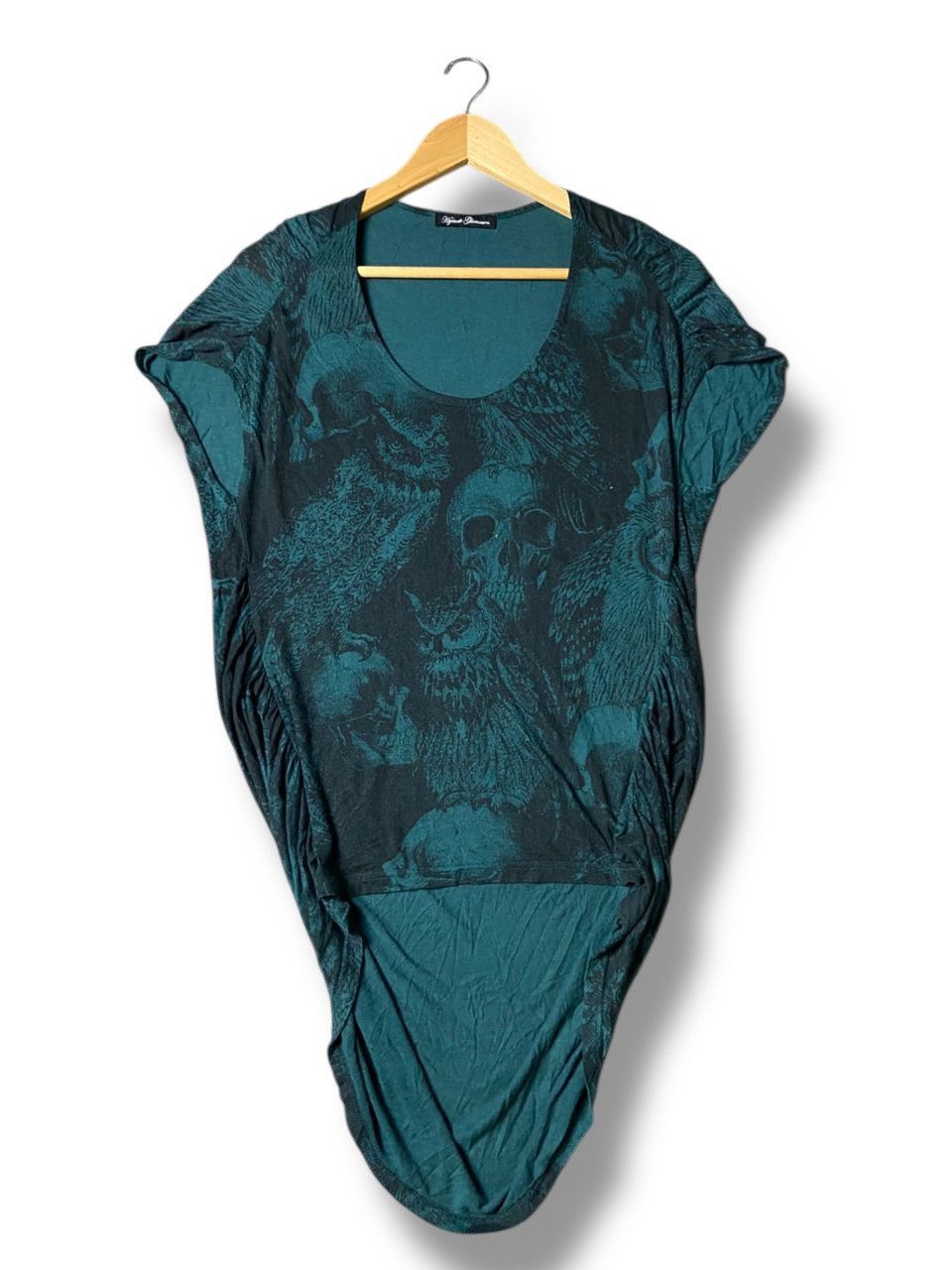 Hysteric Glamour Vintage HYSTERIC GLAMOUR Skull Print Shirts (135) Size US XXS / EU 40 - 1 Thumbnail