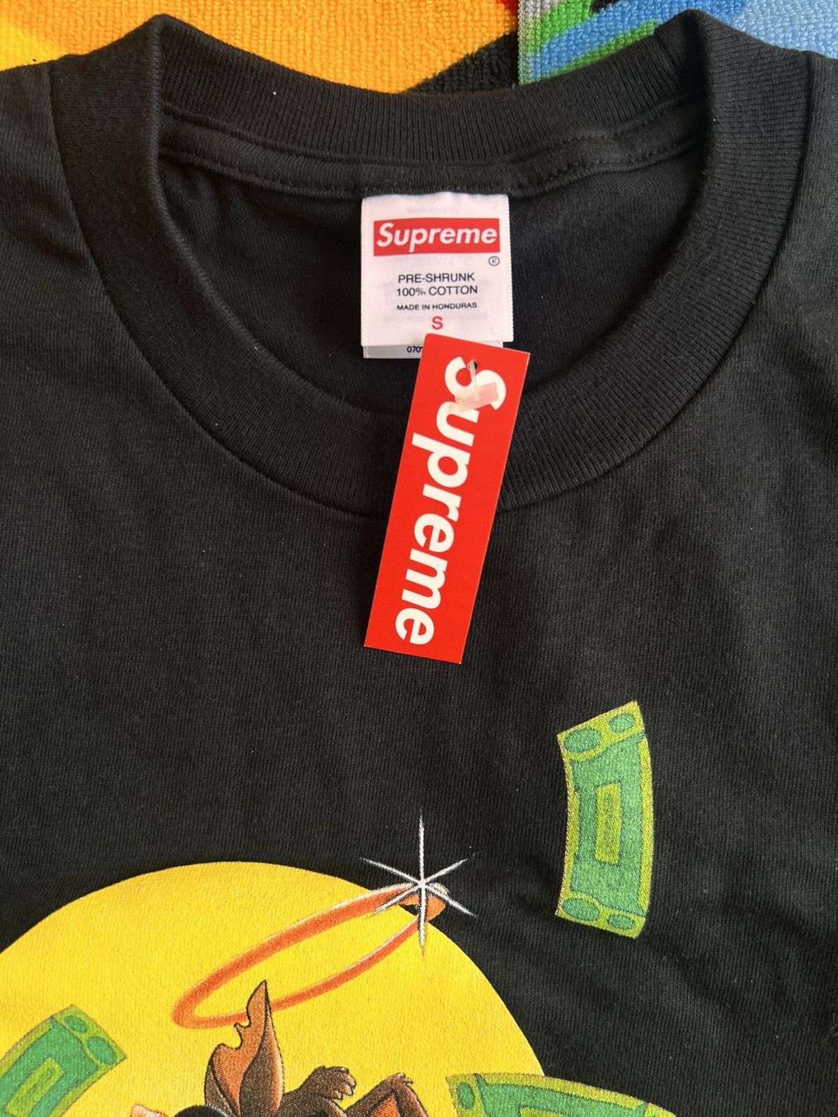 Supreme S Supreme All Dogs Go To Heaven Tee FW25 Movie Graphic Size US S / EU 44-46 / 1 - 17 Thumbnail