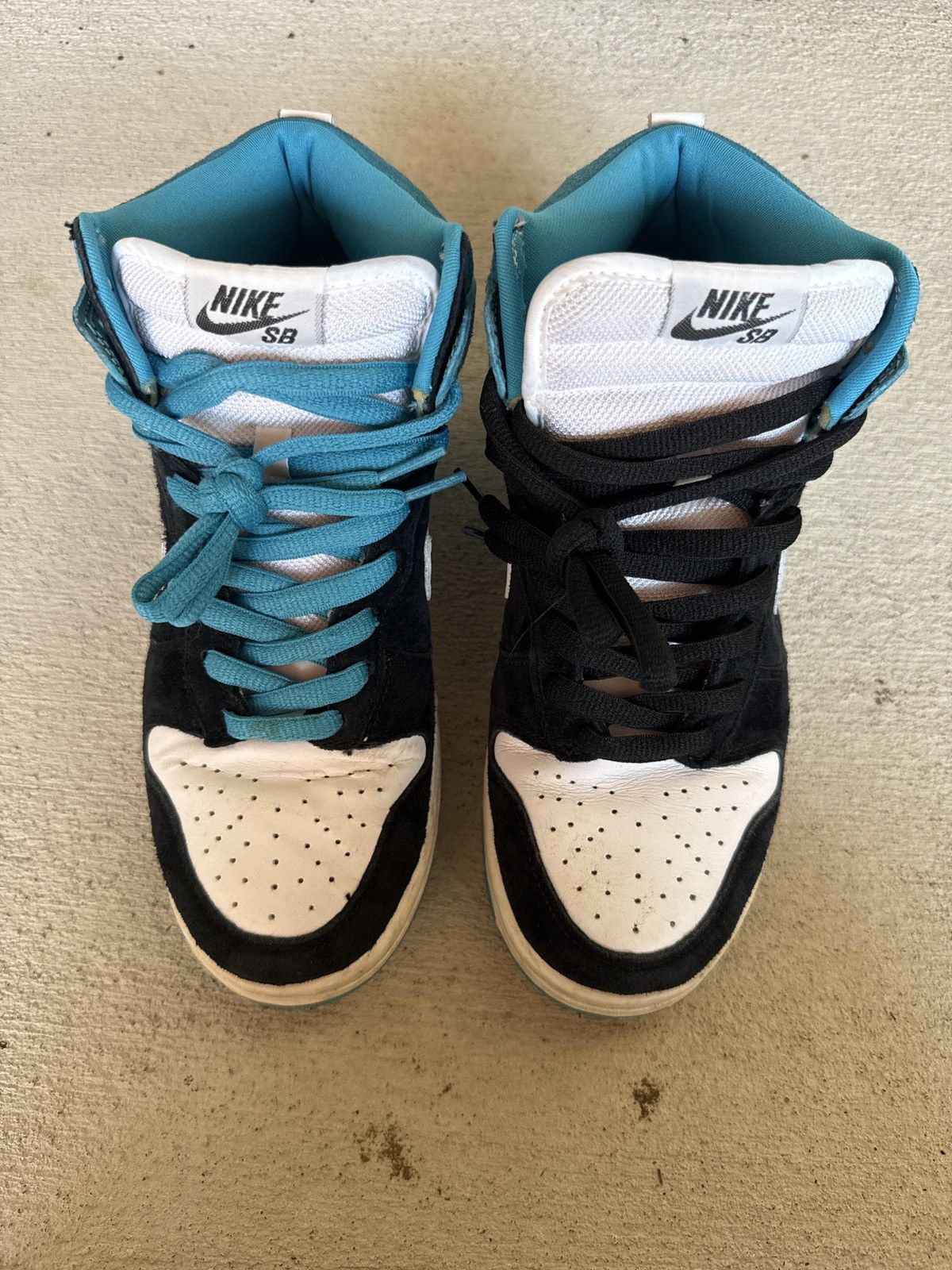 Nike SB Used Nike SB Dunk High Send Help in Size 7.5 US M Size US 7.5 / EU 40-41 - 3 Thumbnail