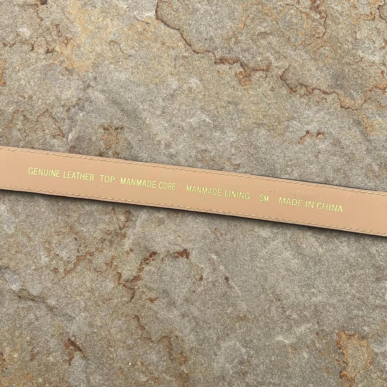 Other Y2K Black Full Leather Belt Size ONE SIZE - 6 Thumbnail