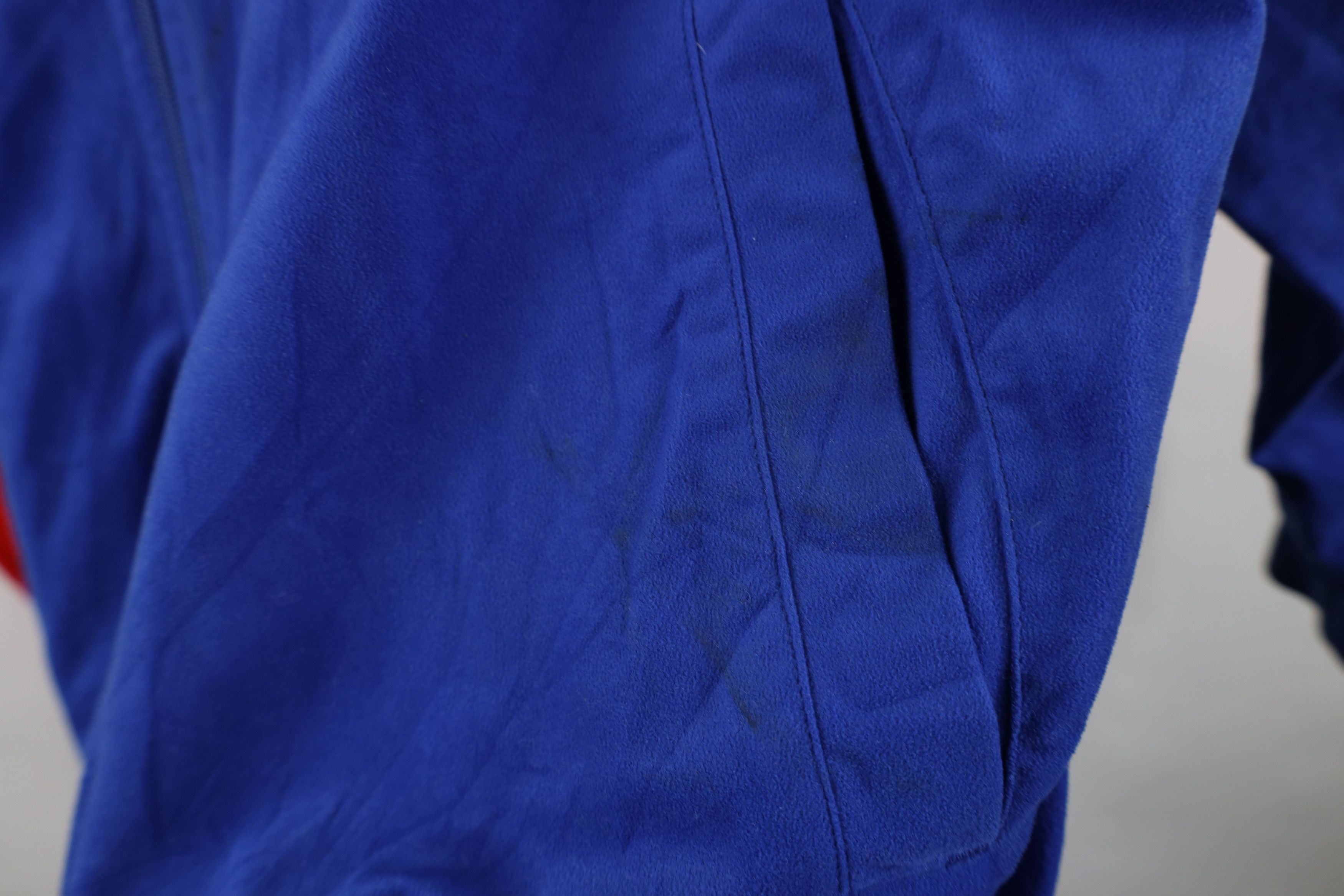 Adidas Vintage 80s 90s Adidas Block Velour Velvet Track Jacket Size US XXL / EU 58 / 5 - 6 Thumbnail