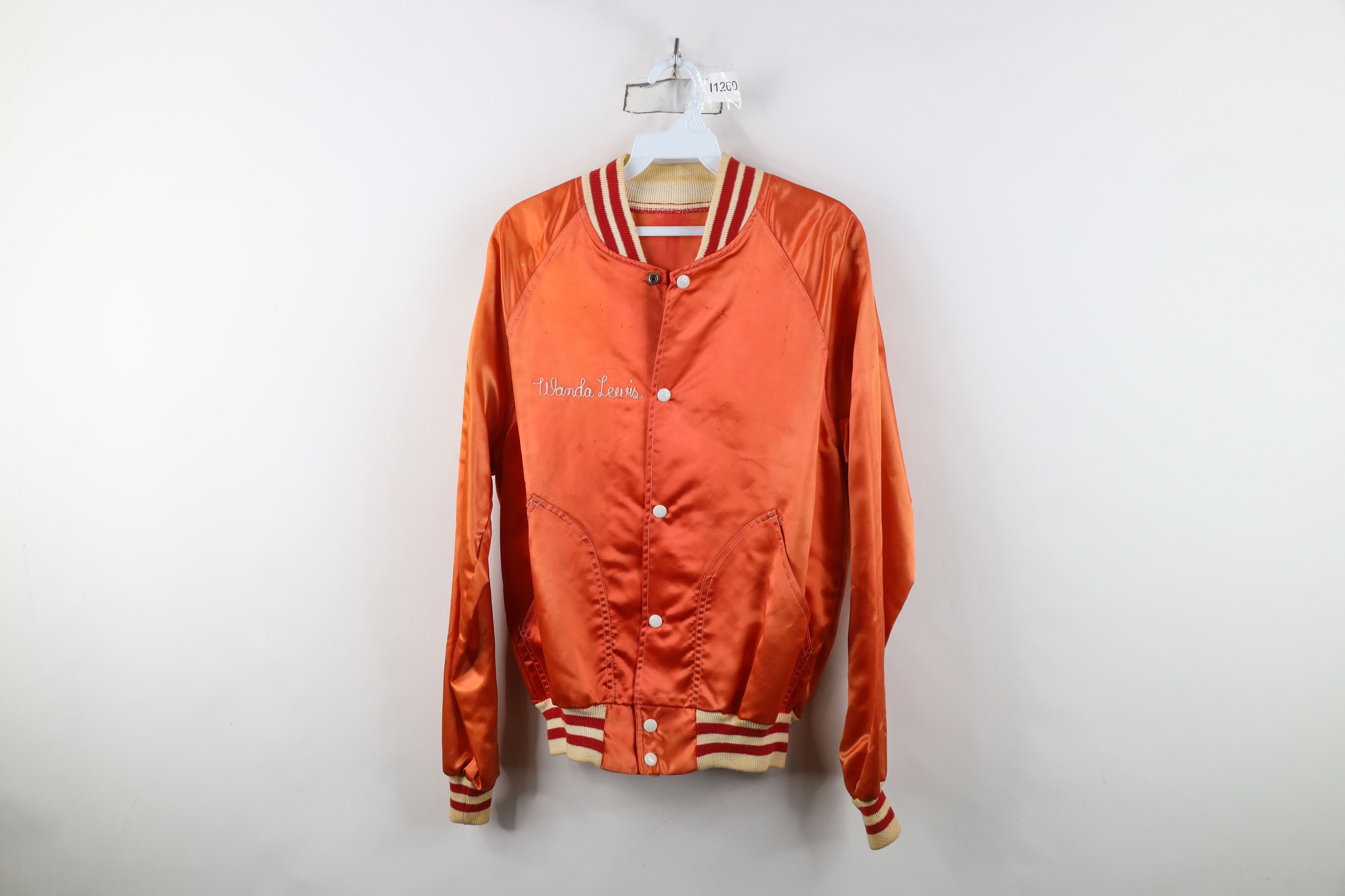 Vintage Vintage 70s Conway Twitty Fan Club Satin Bomber Jacket USA Size S / US 4 / IT 40 - 1 Thumbnail