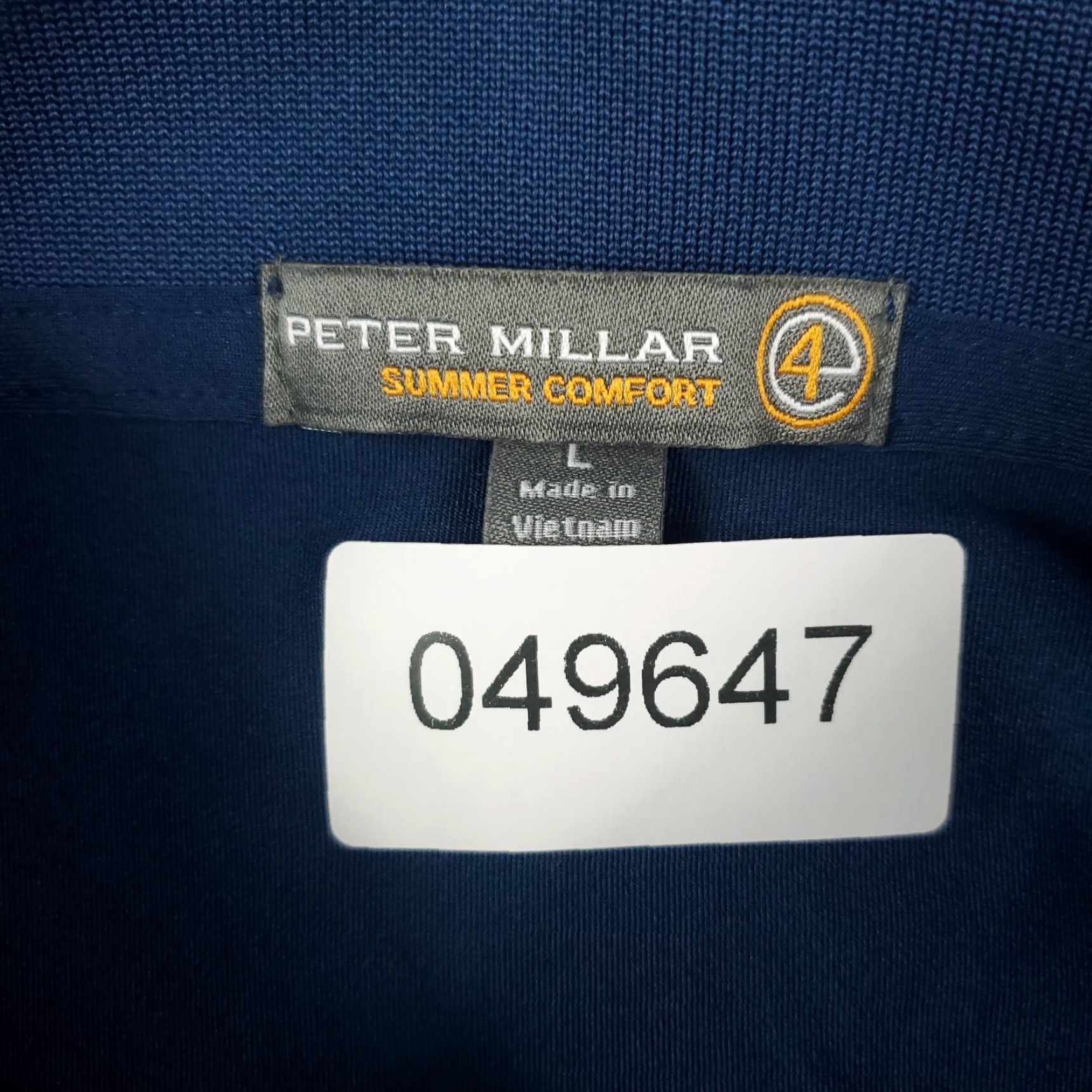 Peter Millar Peter Millar Polo Shirt Mens Large Blue Summer Comfort Golf Short Sleeve Size US L / EU 52-54 / 3 - 7 Thumbnail
