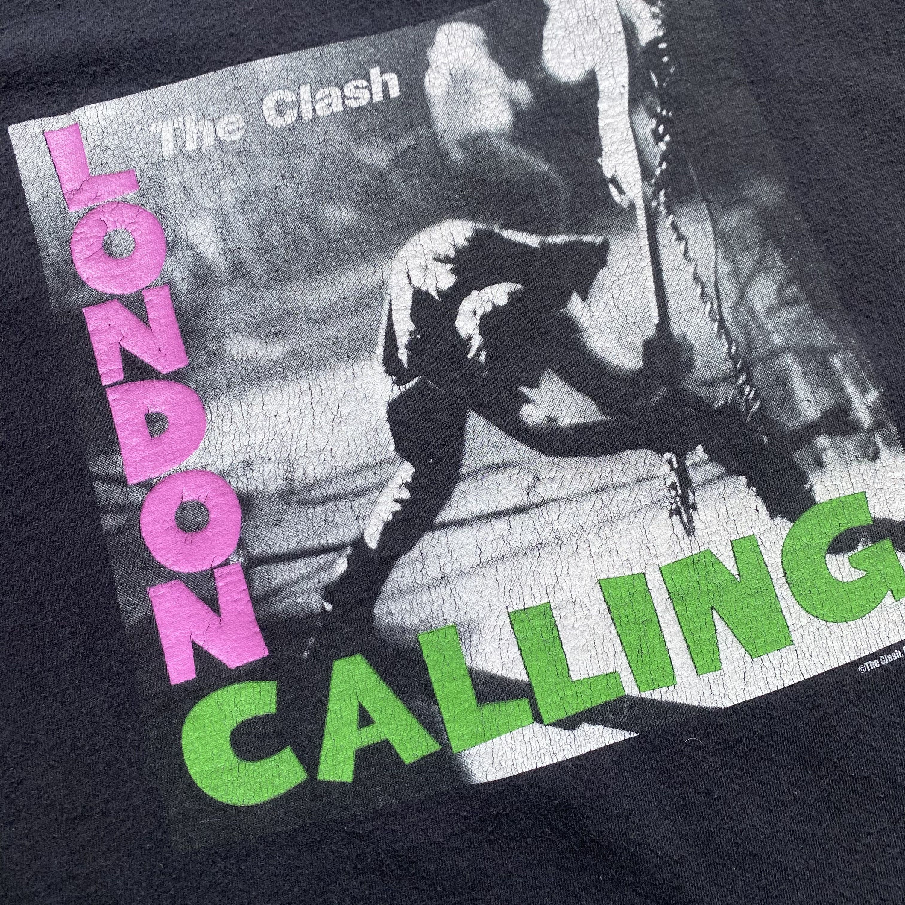 Band Tees Vintage The Clash Band Tee London Calling Rock Size US M / EU 48-50 / 2 - 6 Thumbnail