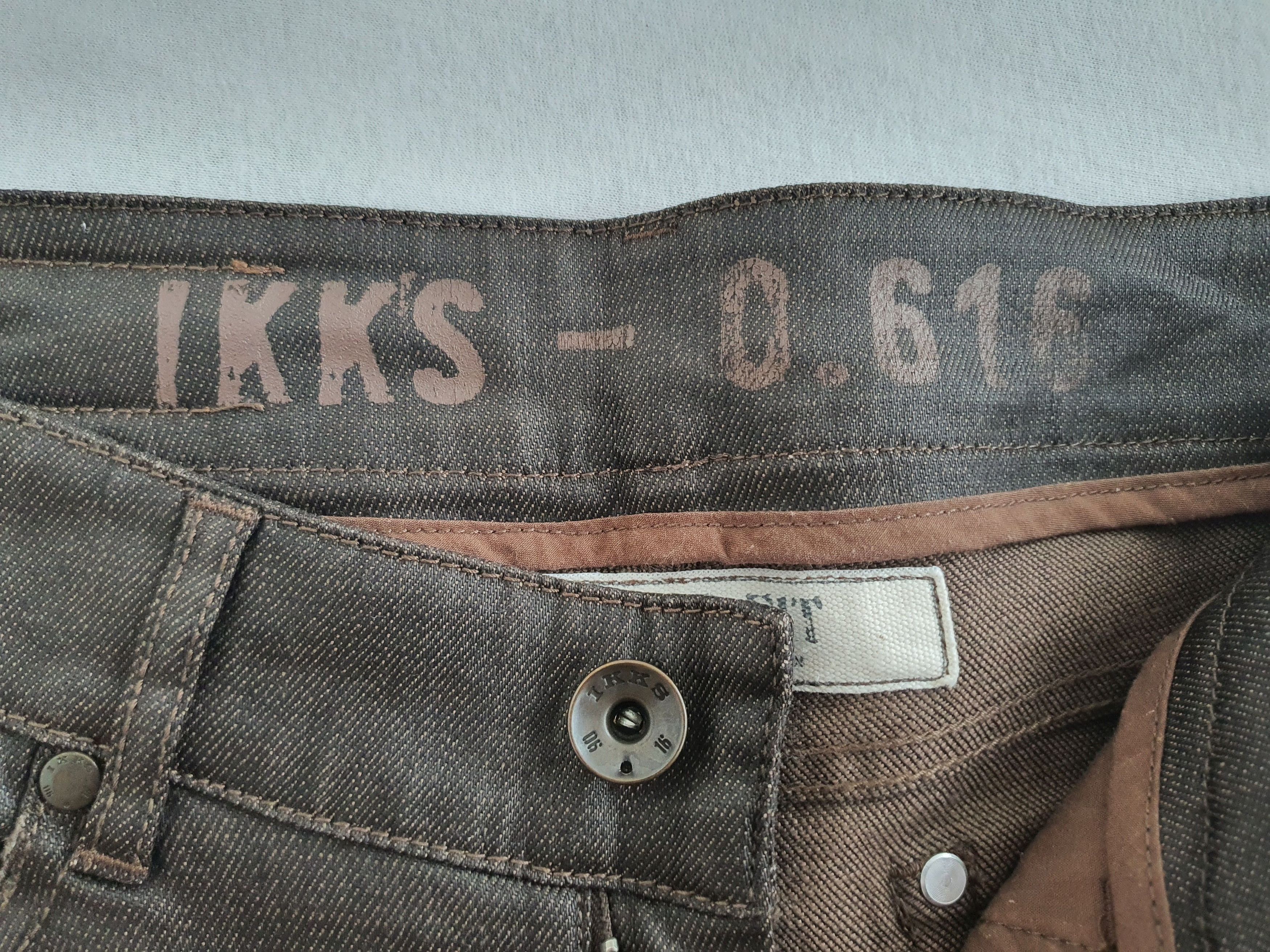 IKKS 0.616 Women's Denim Jeans - Regular Fit - Brown Size 28" / US 6 / IT 42 - 5 Thumbnail