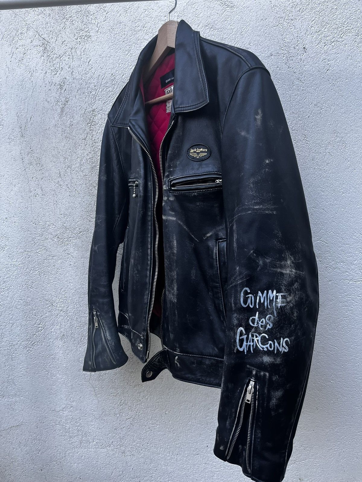 Comme des Garcons Comme des Garçons × Lewis Leathers Aviakit Jacket – Unique Size US XXS / EU 40 - 4 Thumbnail