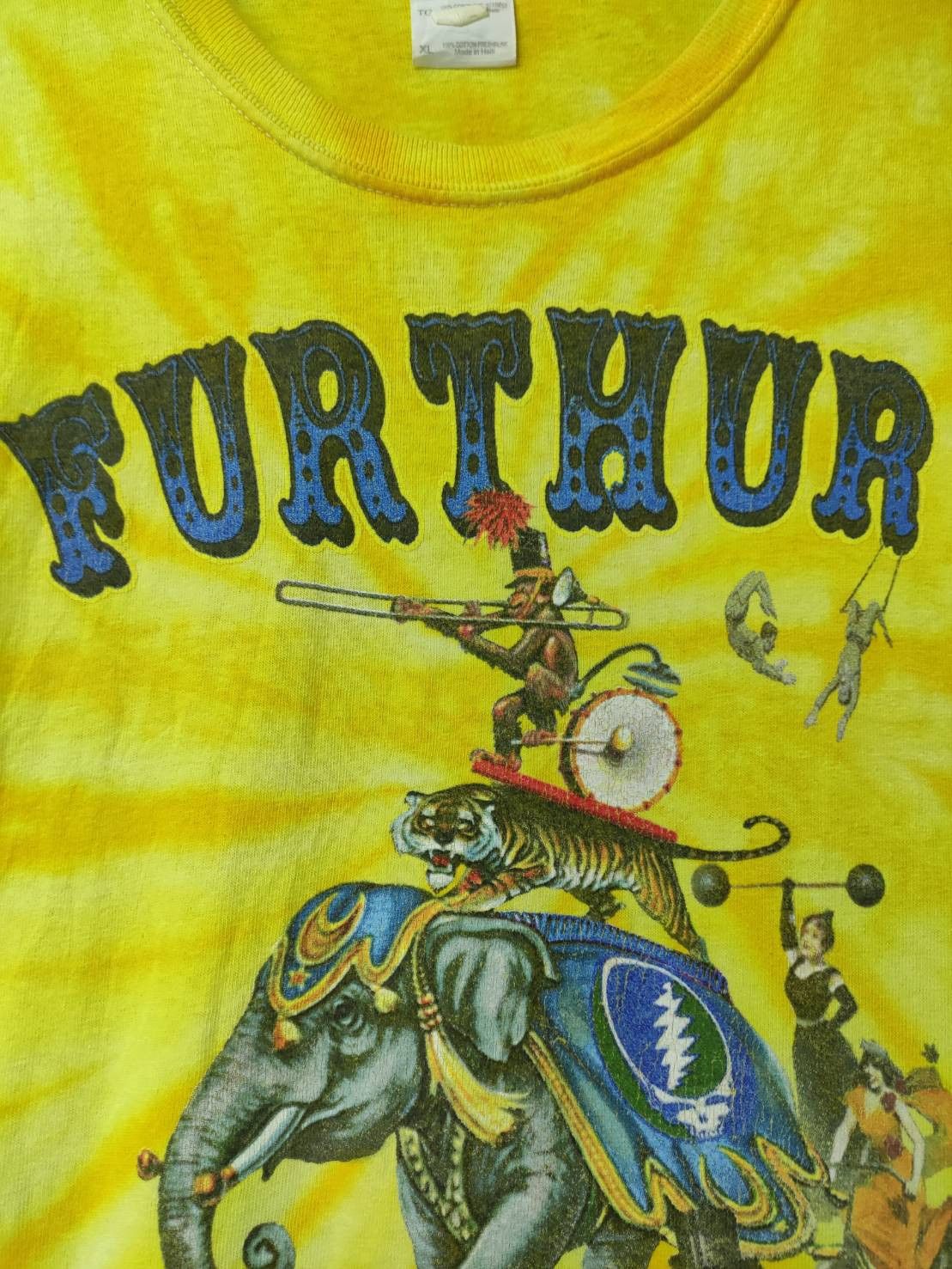 Band Tees Grateful Dead Furthur New Years Eve 2010 T-Shirt Size US XL / EU 56 / 4 - 4 Thumbnail