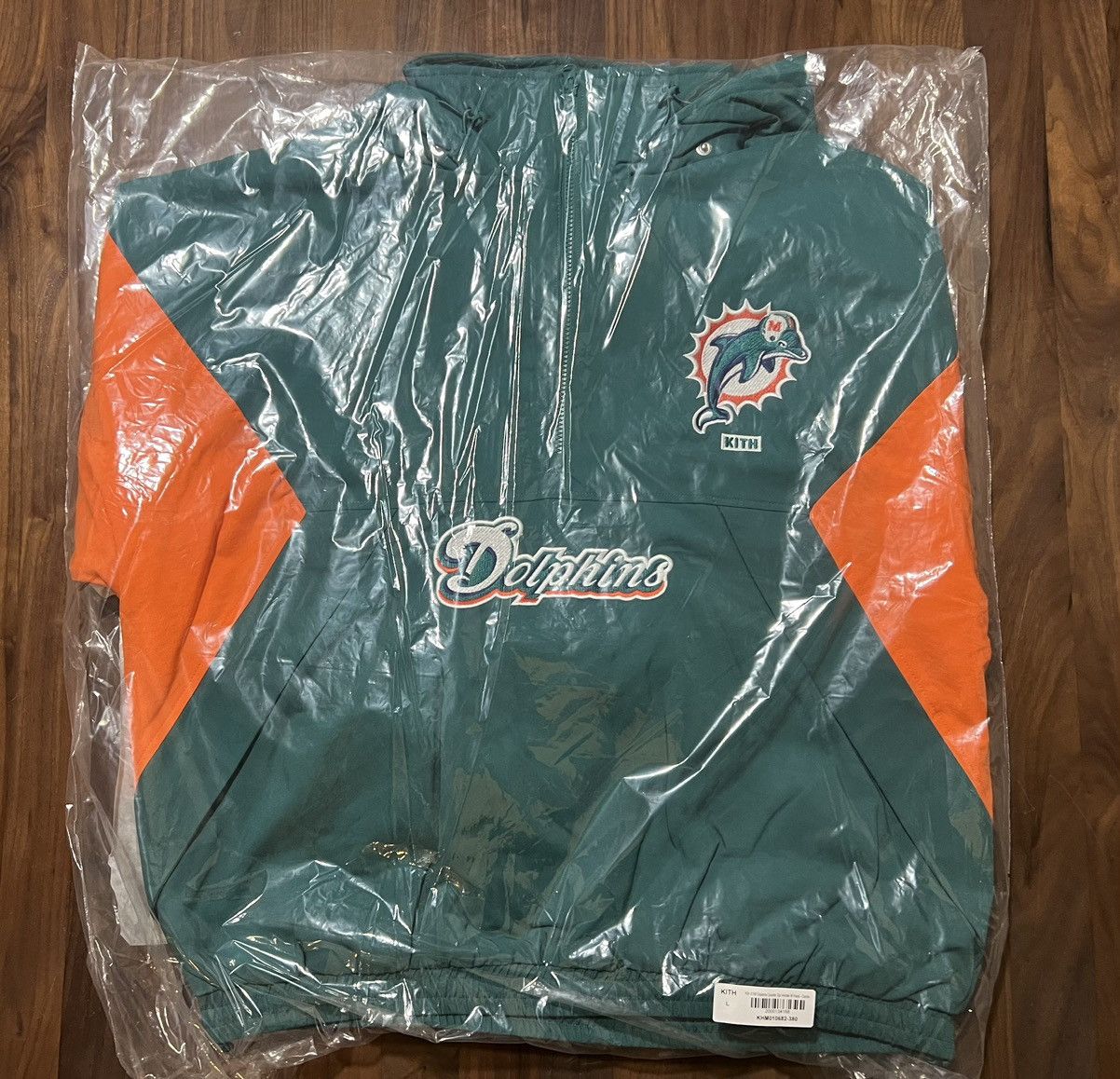 Kith × NFL Kith & '47 for the NFL: Dolphins Quarter Zip Anorak Hood Size US L / EU 52-54 / 3 - 8 Thumbnail