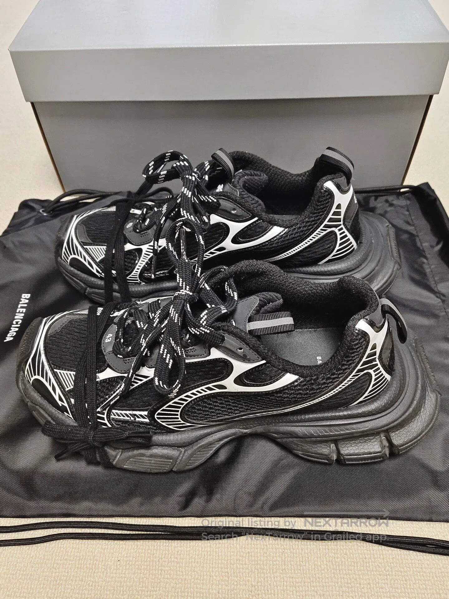 Balenciaga Balenciaga 3XL Sneakers Multicolour (Size 43/ US10