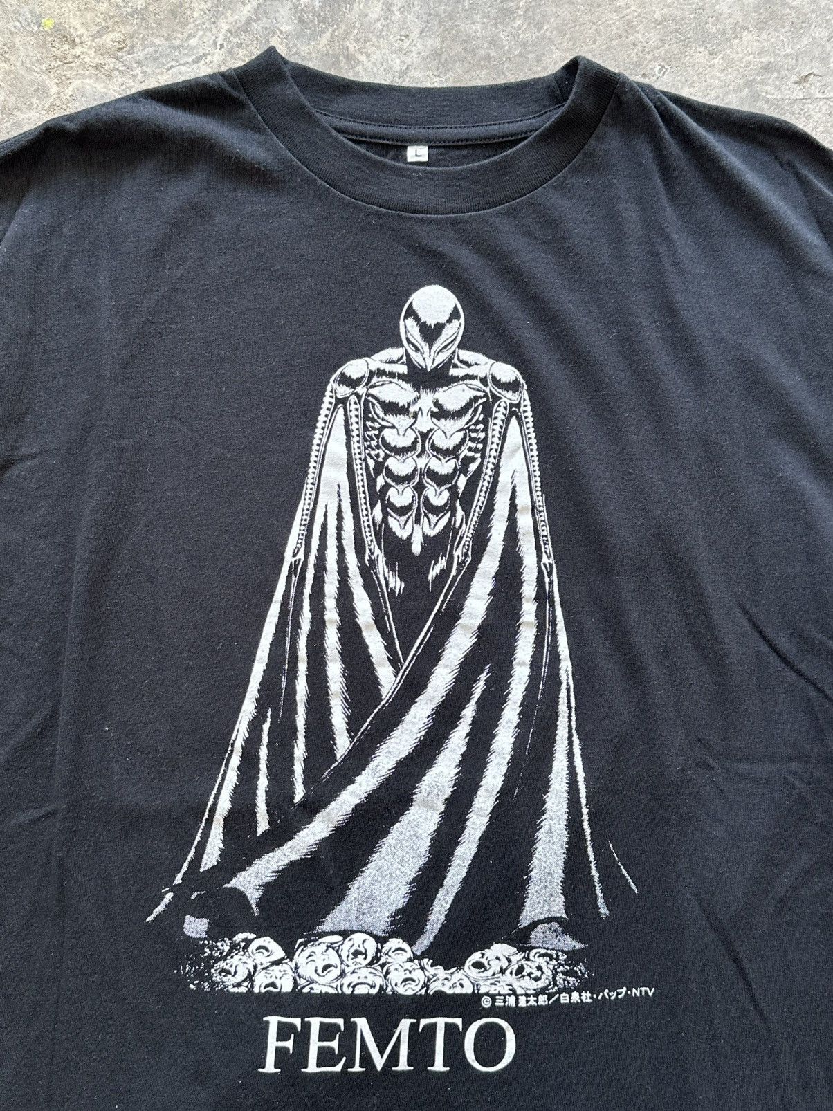 Anime 2005 Berserk “FEMTO” Japan Ver. Anime T-shirt Size US L / EU 52-54 / 3 - 1 Thumbnail