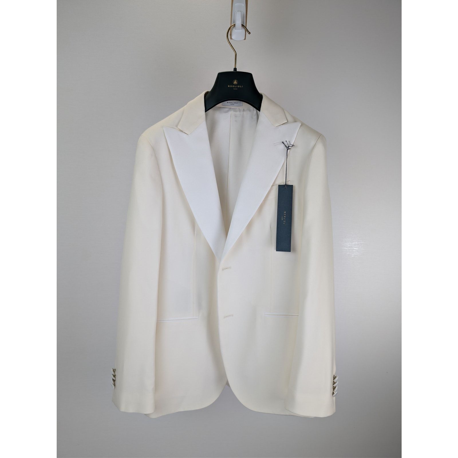 Boglioli o1rshd1 CC20 Jacket Tuxedo in White Size US M / EU 48-50 / 2 - 10 Thumbnail