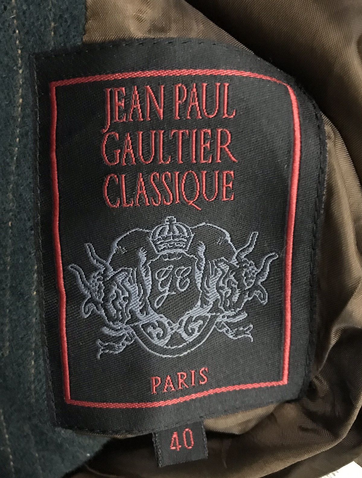 Japanese Brand × Jean Paul Gaultier × Vintage Vintage Jean Paul Gaultier Classique Paris Wool Blazer Size US M / EU 48-50 / 2 - 9 Thumbnail