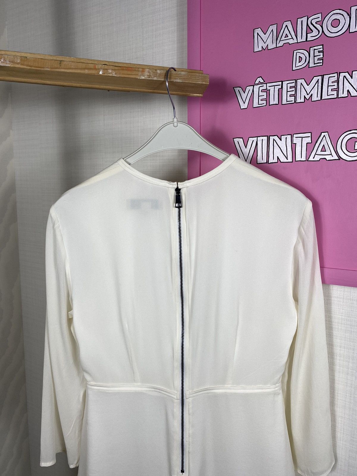 Burberry Burberry Pleated Cross Blouse Size S / US 4 / IT 40 - 13 Thumbnail