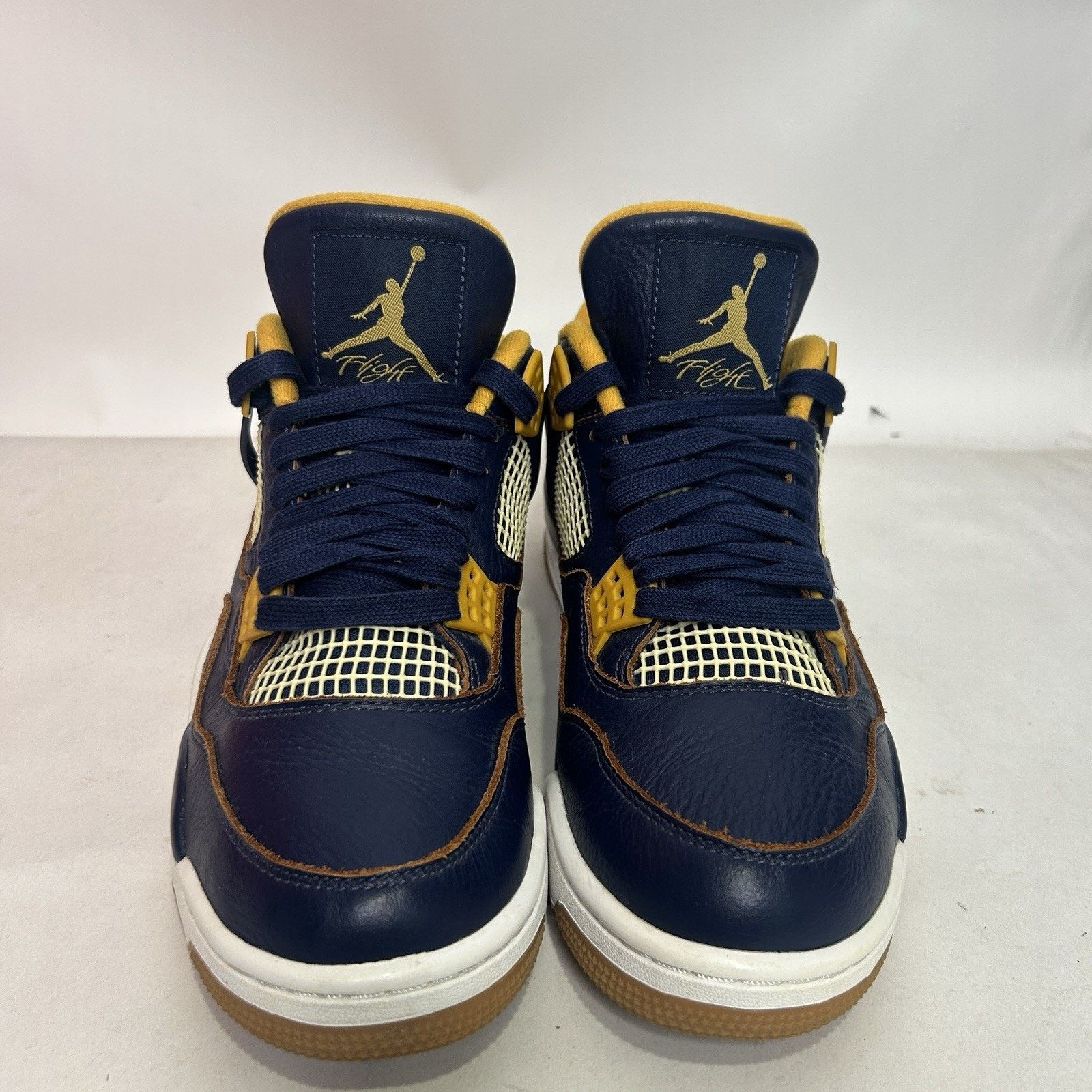 Nike Nike Air Jordan IV 4 Retro “Dunk From Above/Navy Gold” Size US 9.5 / EU 42-43 - 2 Thumbnail