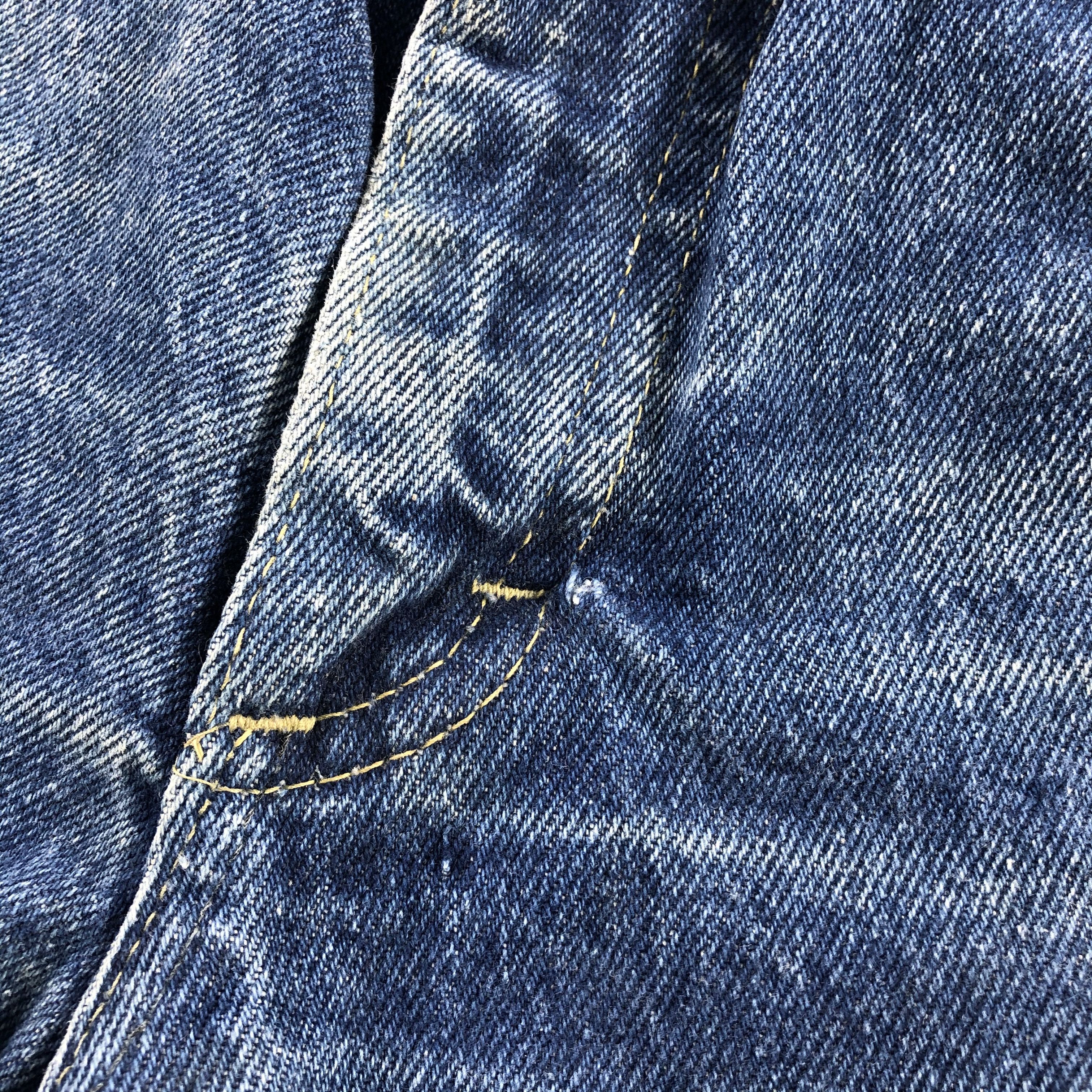 Lee Vintage Blue Wash Lee Jeans-J2418 Size US 26 / EU 42 - 8 Thumbnail