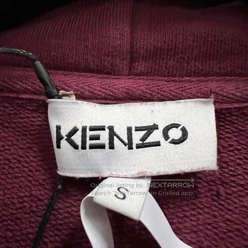 Kenzo Kenzo Red Cotton Cropped Hoodie for Women . Size S / US 4 / IT 40 - 4 Thumbnail
