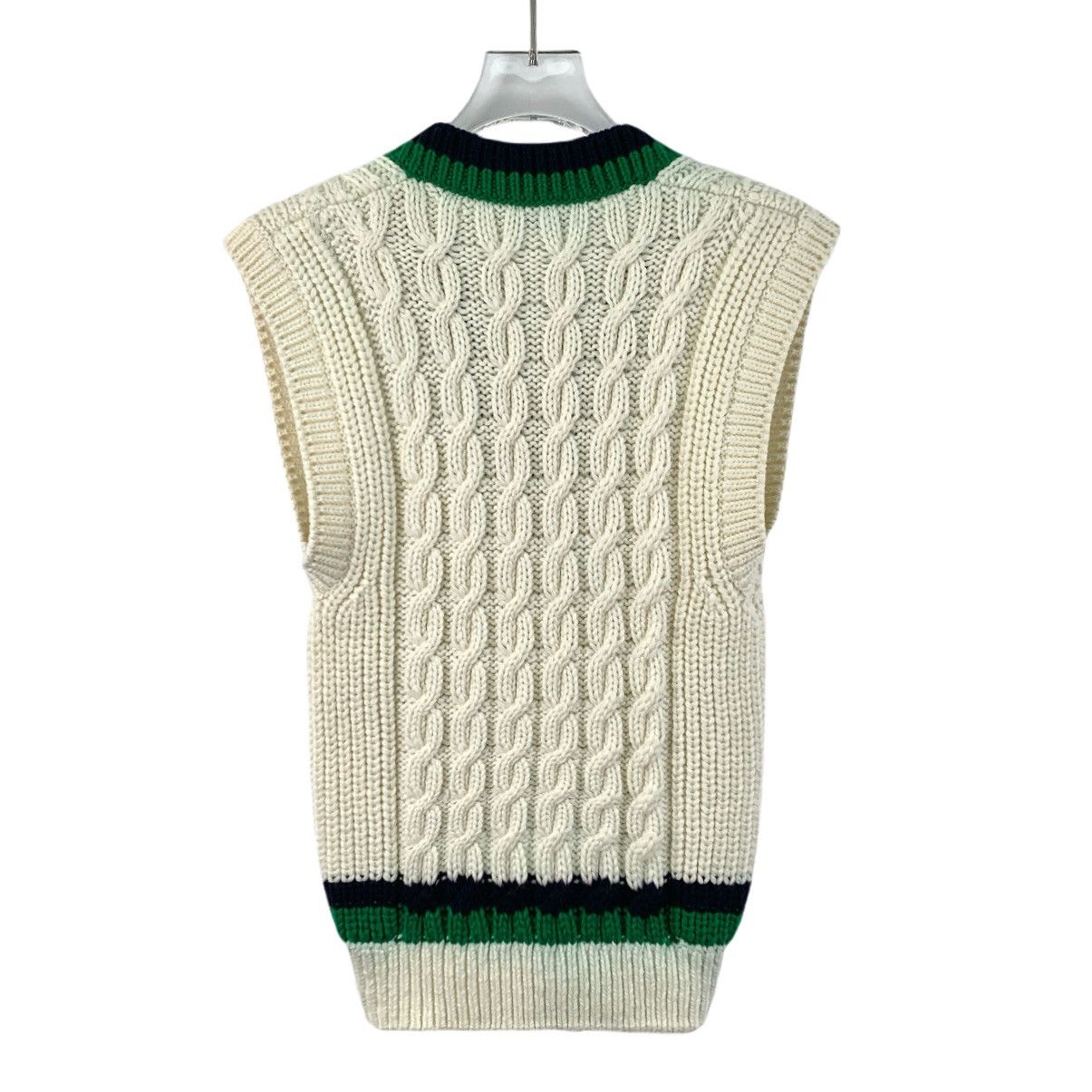 Miu Miu Miu Miu Wool V-neck Sleeveless Knit Vest K26WX Size XS / US 0-2 / IT 36-38 - 2 Thumbnail
