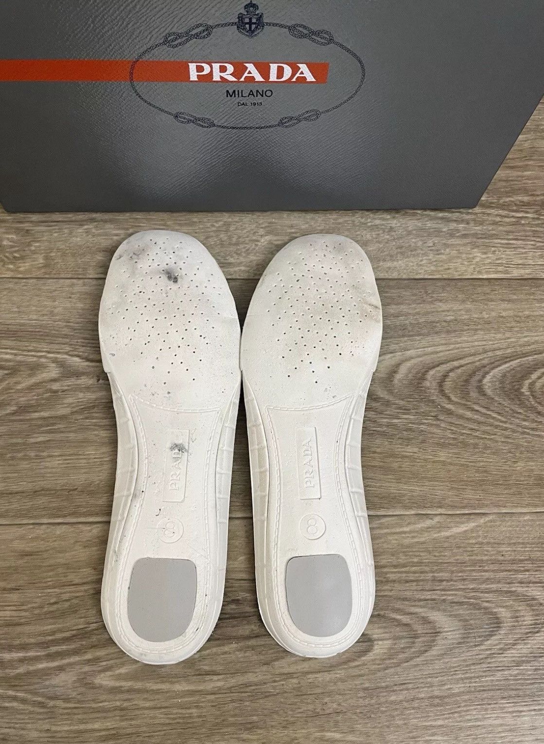 Prada Prada sneakers size 10,5 Size US 10.5 / EU 43-44 - 13 Thumbnail