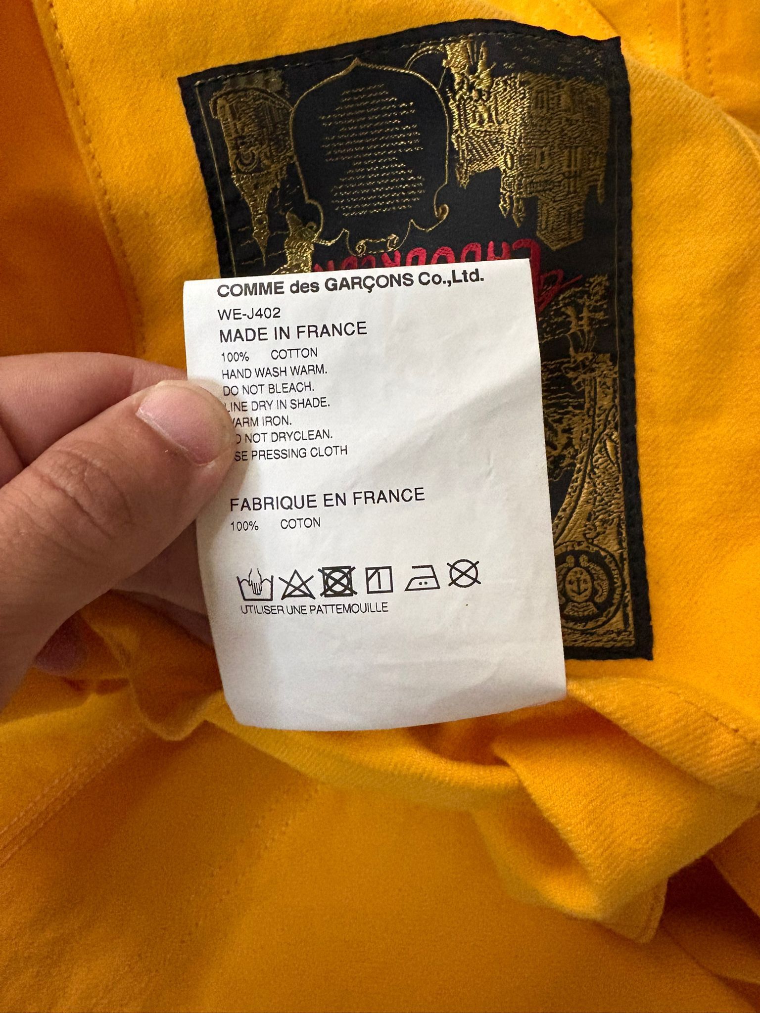 Junya Watanabe Junya Watanabe Comme des Garçons Amsterdam Tulip Le Labourer Size US S / EU 44-46 / 1 - 4 Thumbnail