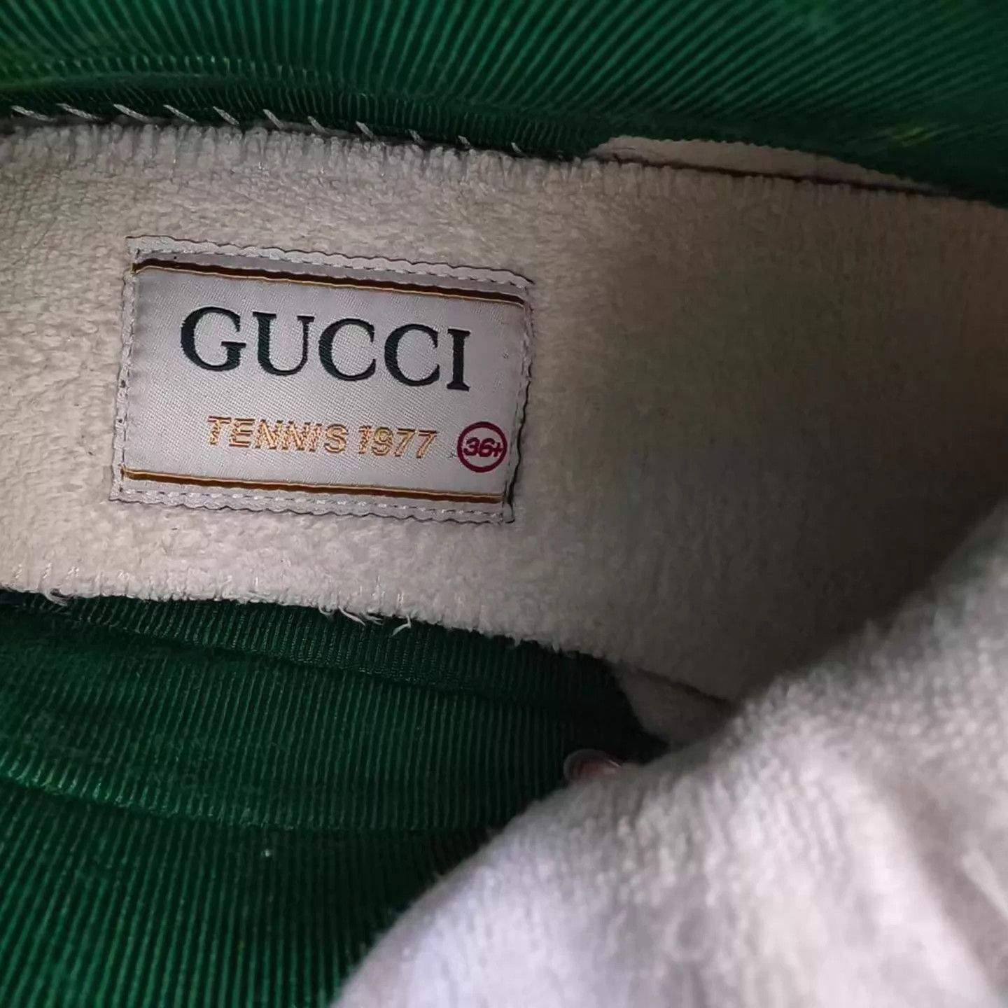 Gucci GUCCI Tennis 1977 White All Over Print Sneaker Size US 6 / IT 36 - 8 Thumbnail