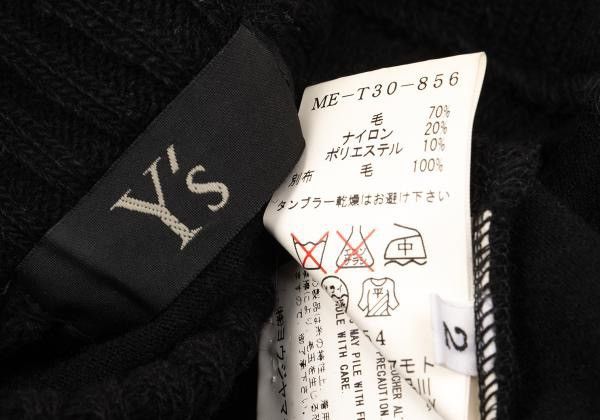 Yohji Yamamoto Yohji Yamamoto Half-Zip Knit Sweater Size US M / EU 48-50 / 2 - 7 Thumbnail