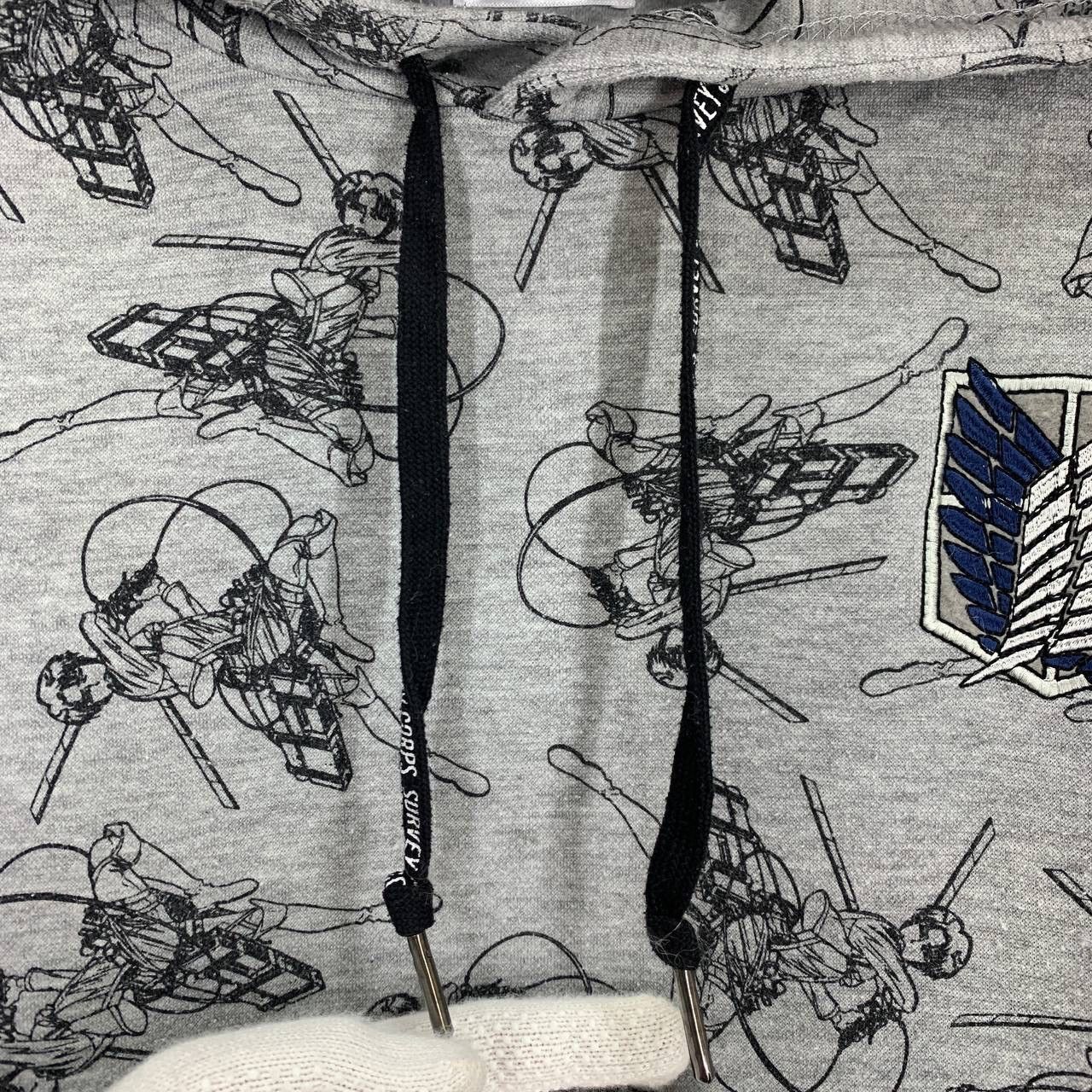 Anime ATTACK ON TITAN Japan Anime Hoodie #2399-12 Size US M / EU 48-50 / 2 - 3 Thumbnail