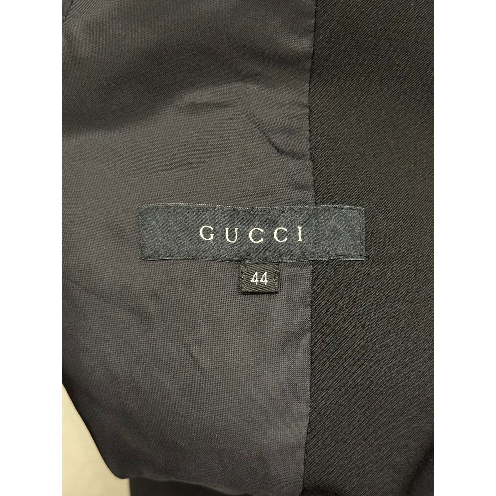 Gucci A/W2003 Gucci by Tom Ford belted military jacket Size M / US 6-8 / IT 42-44 - 13 Thumbnail