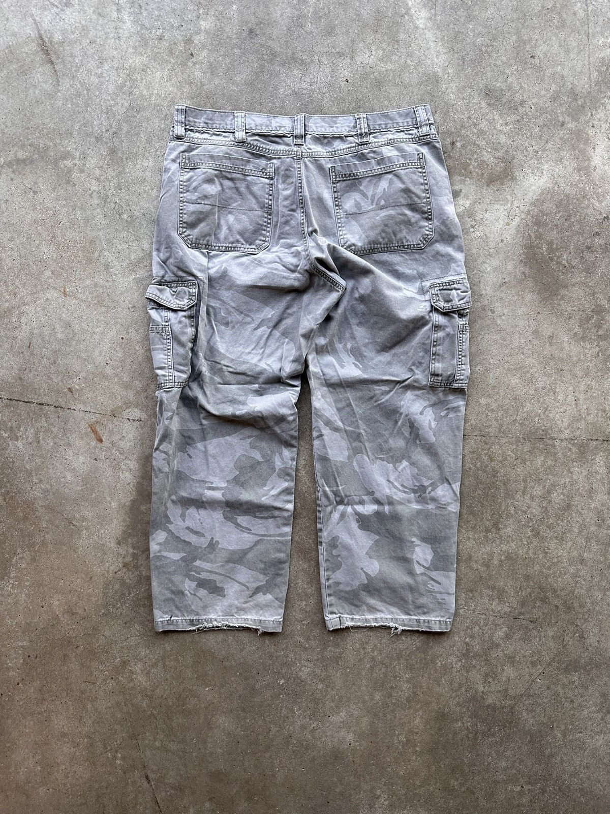 Vintage × Wrangler Y2K Wrangler Camo Cargo Pants Size US 38 / EU 54 - 4 Thumbnail