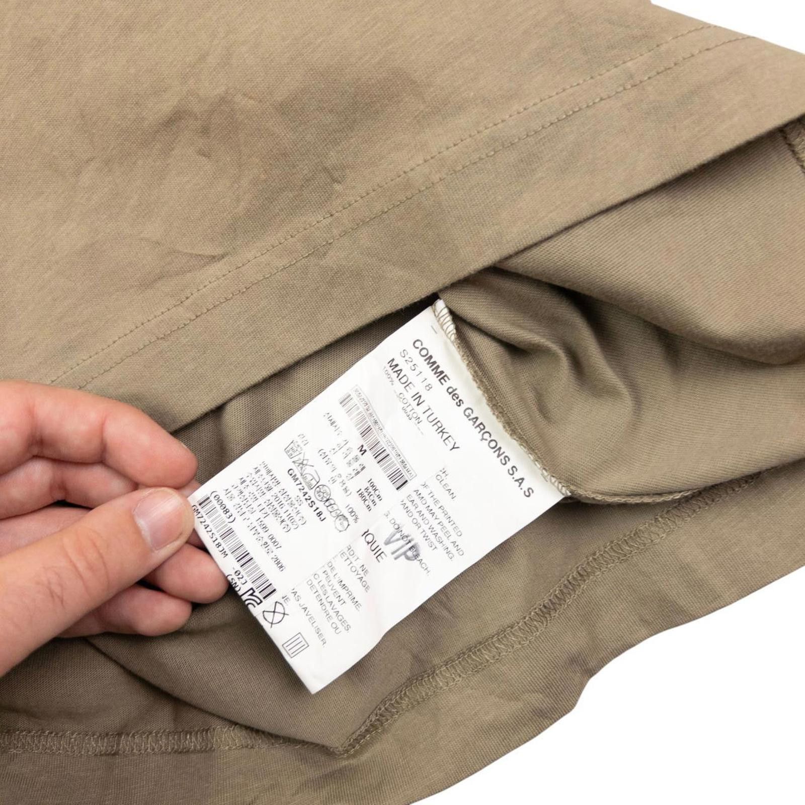 Comme des Garcons Vintage Comme Des Garçons SHIRT Plain T Shirt Size M Size US M / EU 48-50 / 2 - 5 Thumbnail