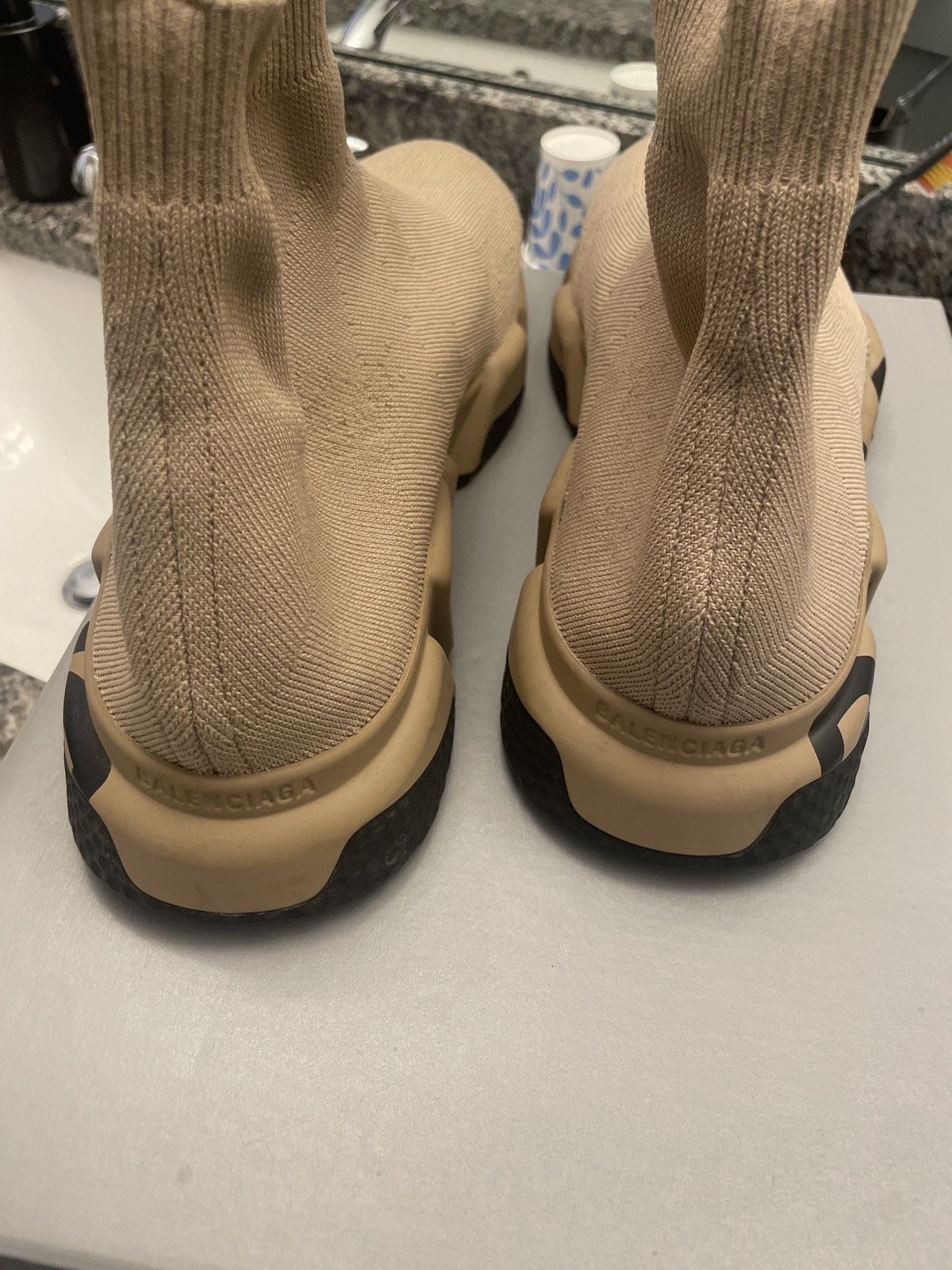 Balenciaga Balenciaga speed beige Size US 9 / EU 42 - 7 Thumbnail
