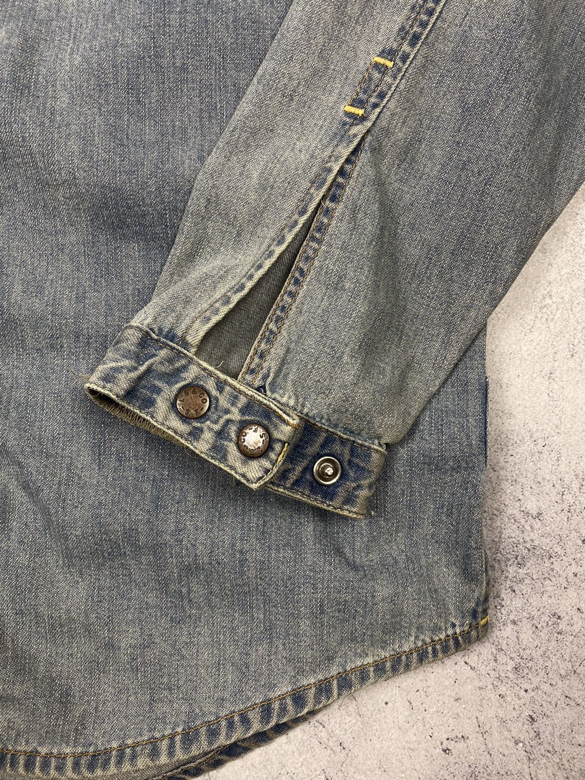 Levi's Vintage Levi’s Red Tab Denim Overshot Jacket Avant Garde Size US XS / EU 42 / 0 - 4 Thumbnail